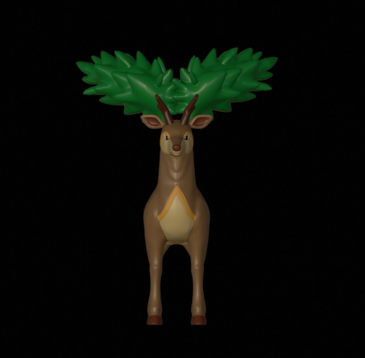 SAWSBUCK SUMMER FORM POKEMON 3D print model_1