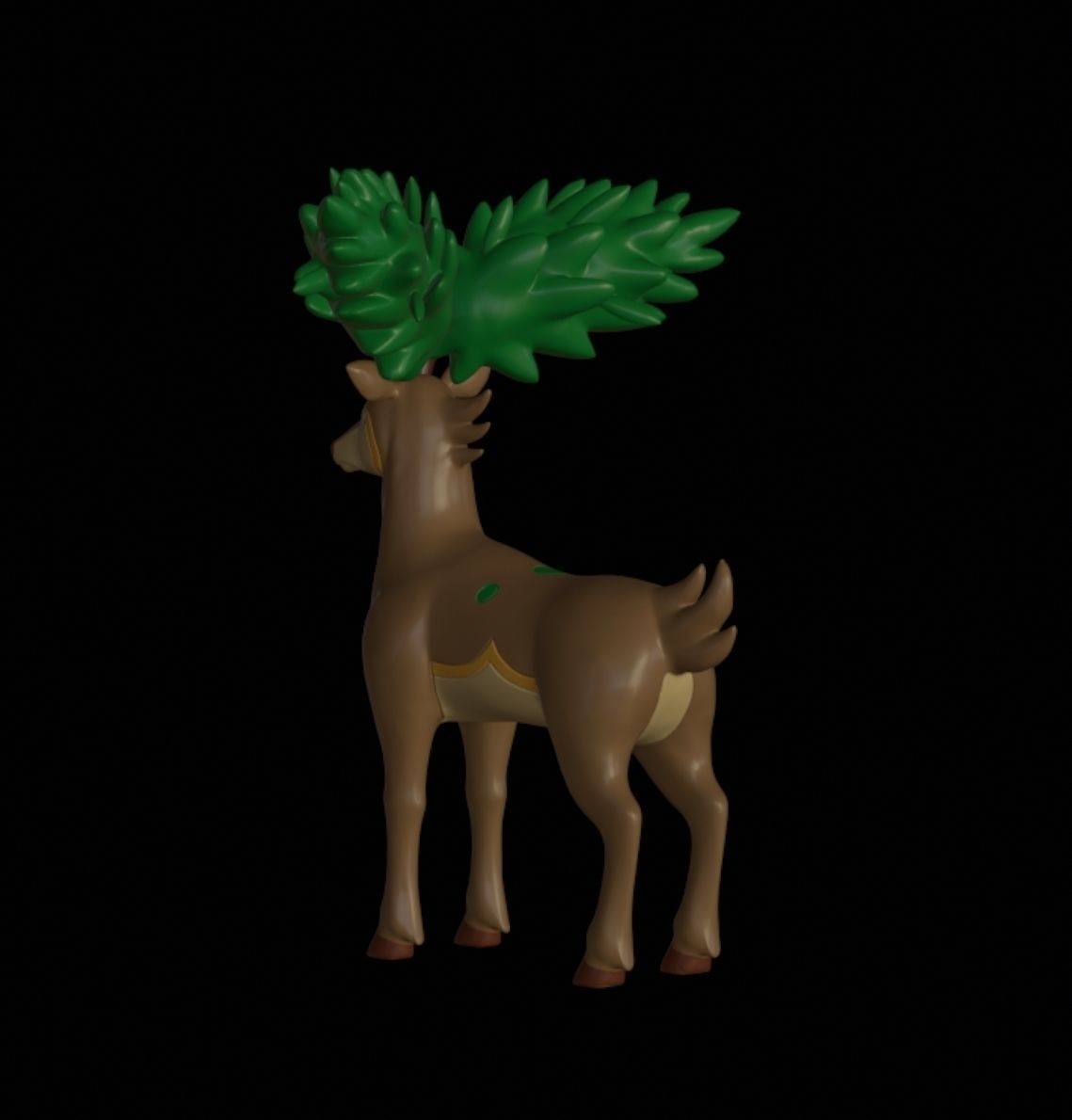 SAWSBUCK SUMMER FORM POKEMON 3D model 3D printable CGTrader
