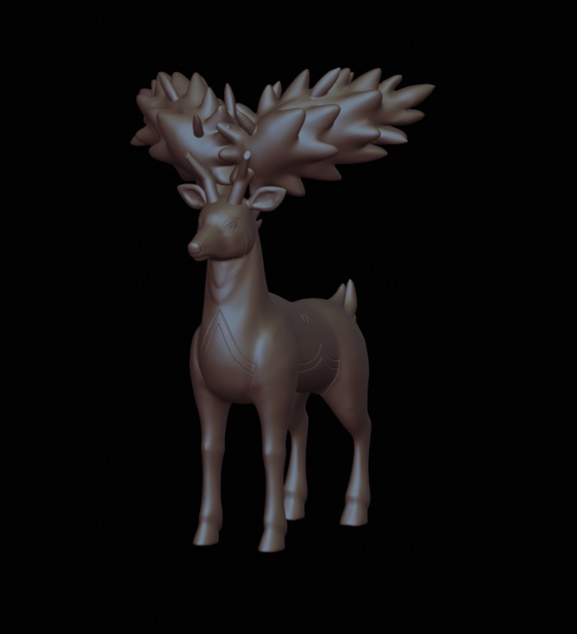 SAWSBUCK SUMMER FORM POKEMON 3D print model_4