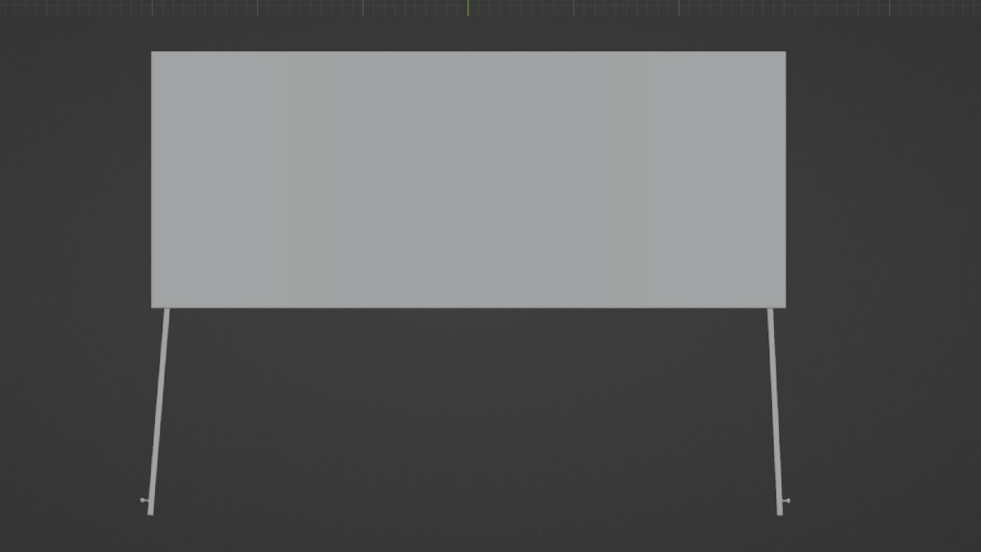 TV table Low-poly 3D model_22