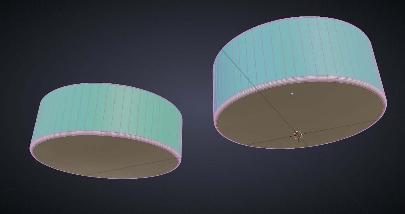 Bowl 3d model - 2 size for web design  3D model_3