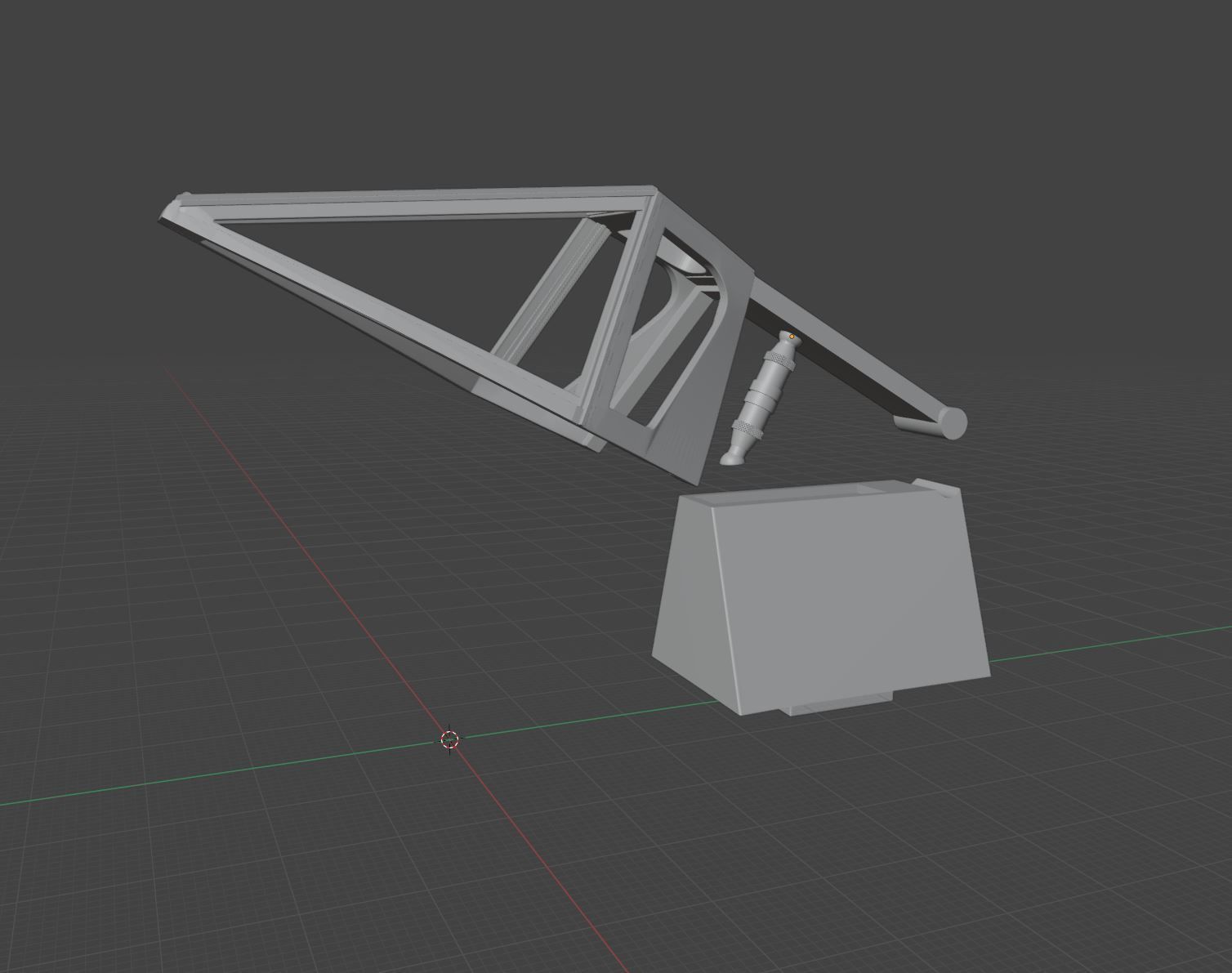 Battlestar Galactica Colonial Viper Cockpit Upgrade BSG 3D print model_8