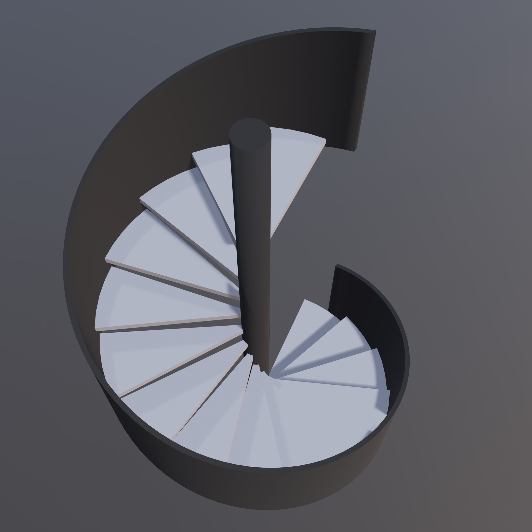 Spiral stair 2023-0002 3D model_4