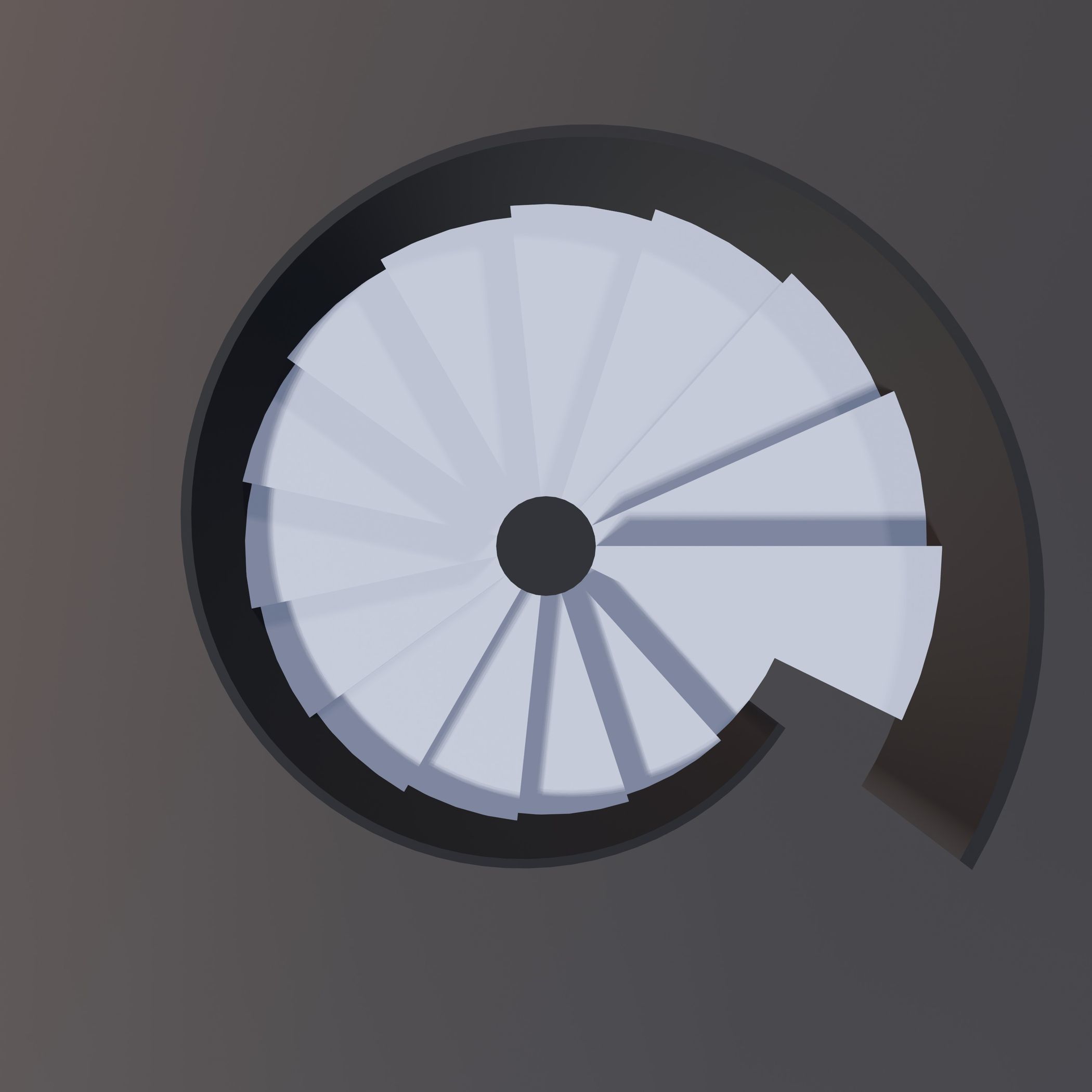 Spiral stair 2023-0002 3D model_3