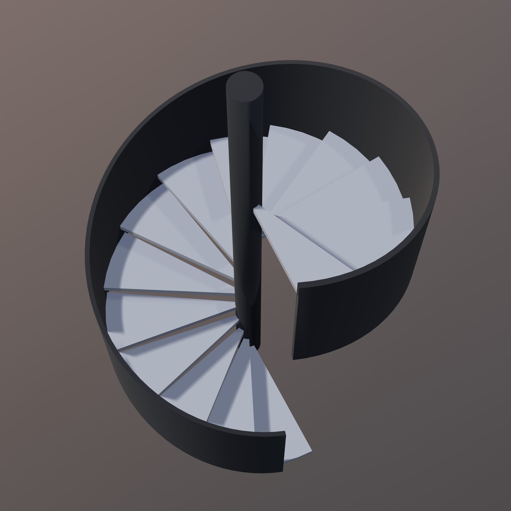 Spiral stair 2023-0002 3D model_2