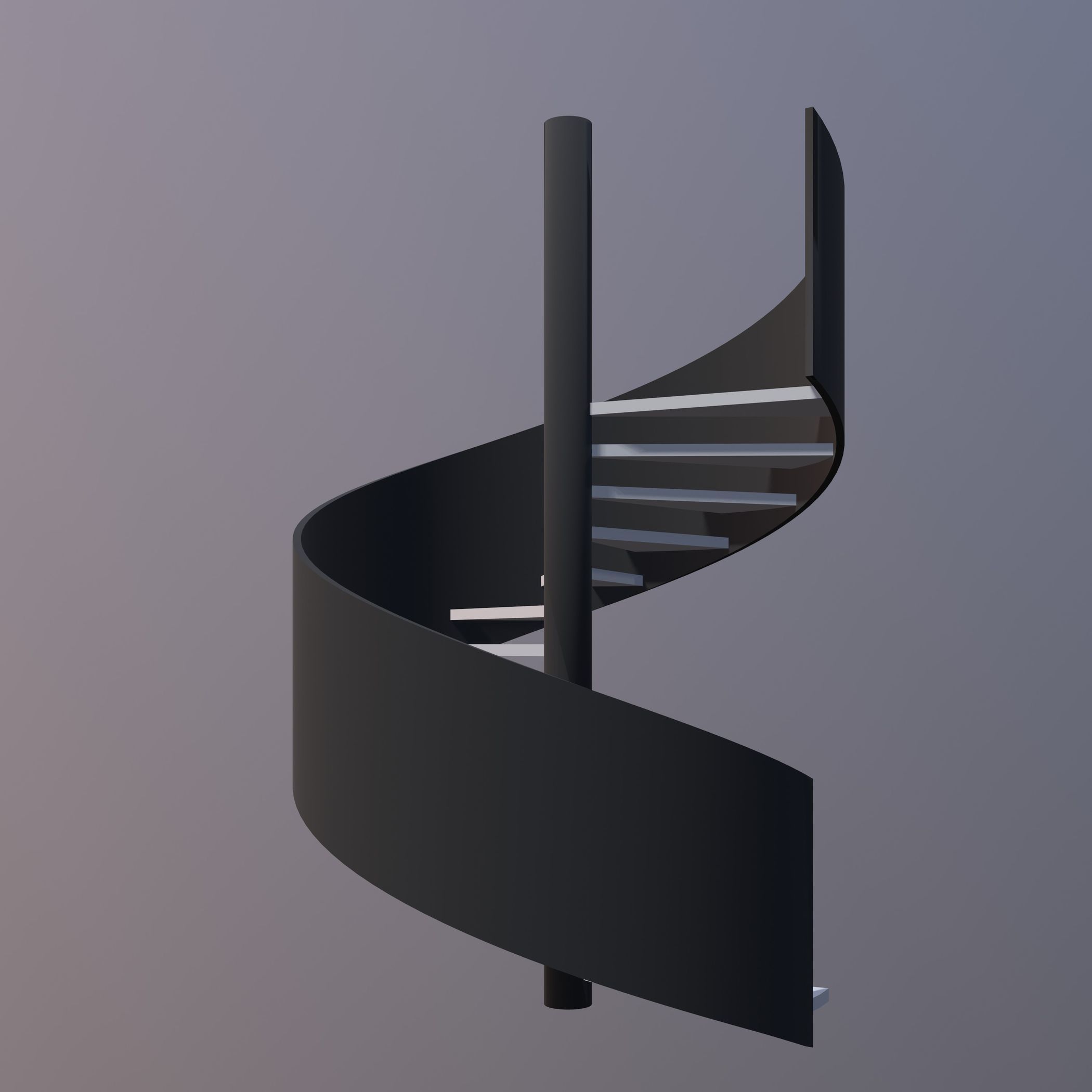 Spiral stair 2023-0002 3D model_1