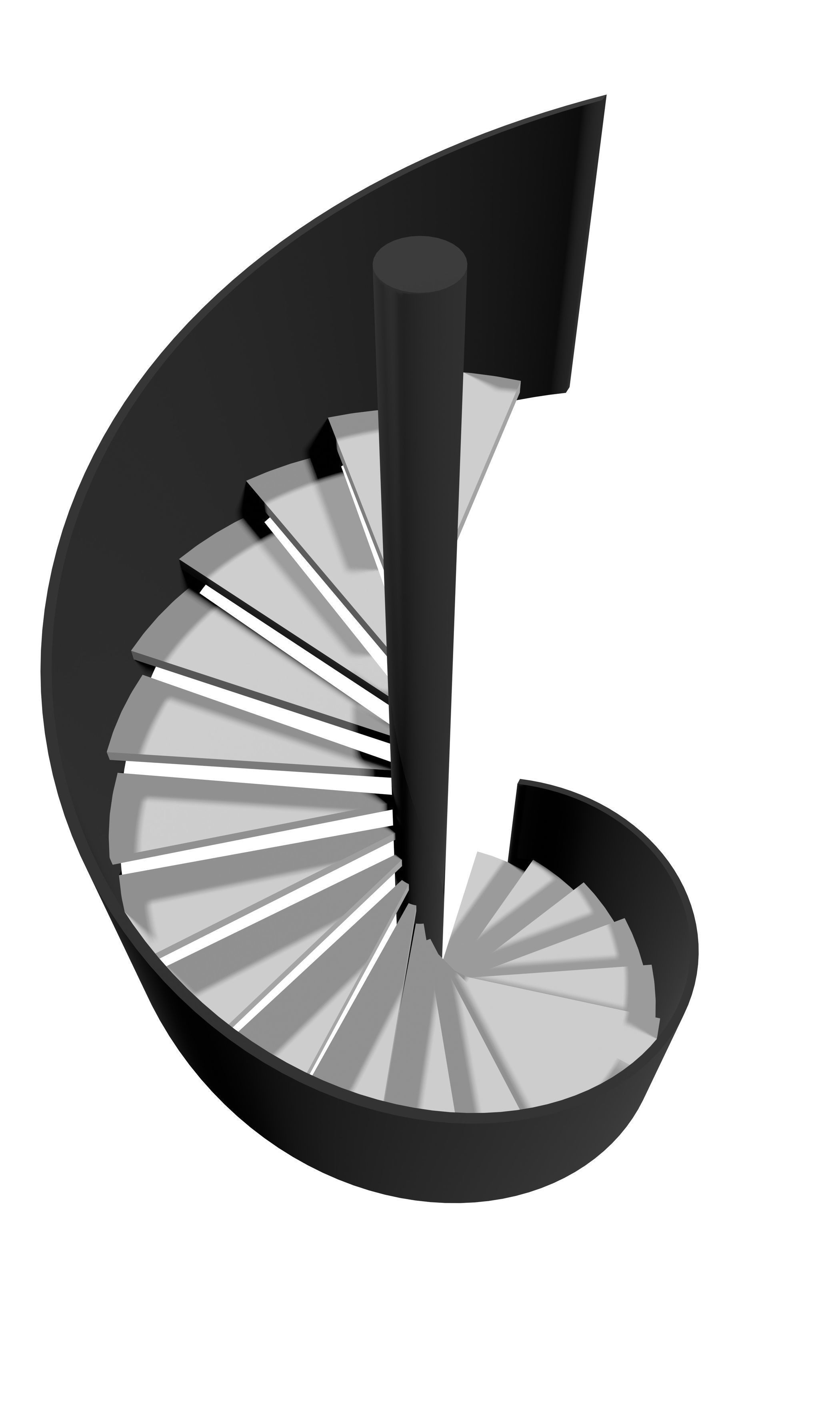 Spiral stair 2023-0003 3D model_4