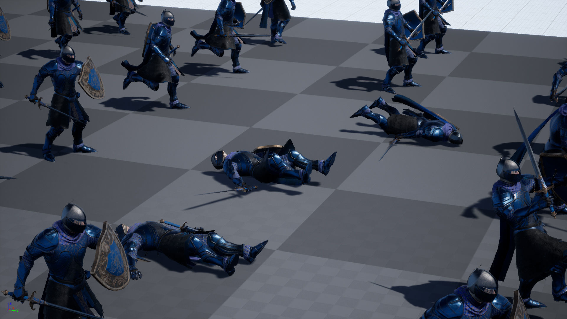 KnightShield Low-poly 3D model_29