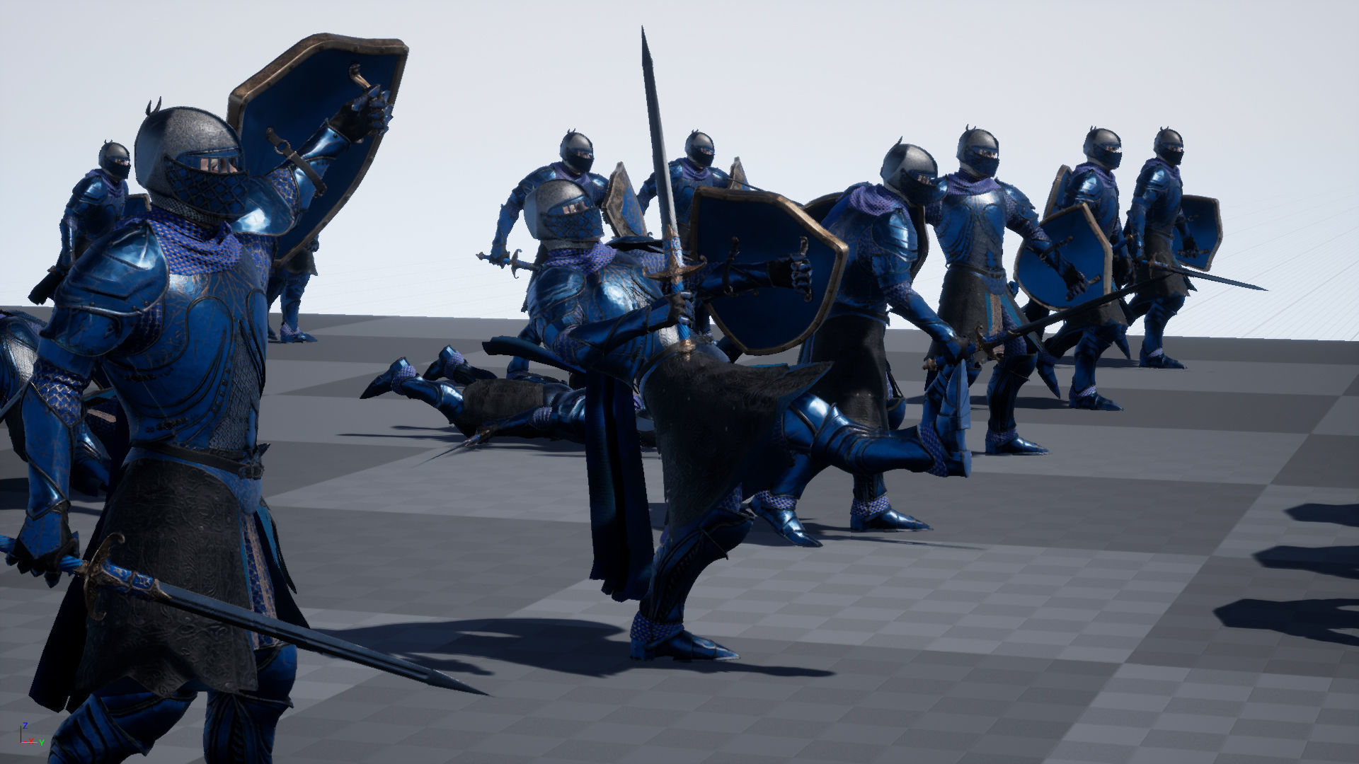 KnightShield Low-poly 3D model_26