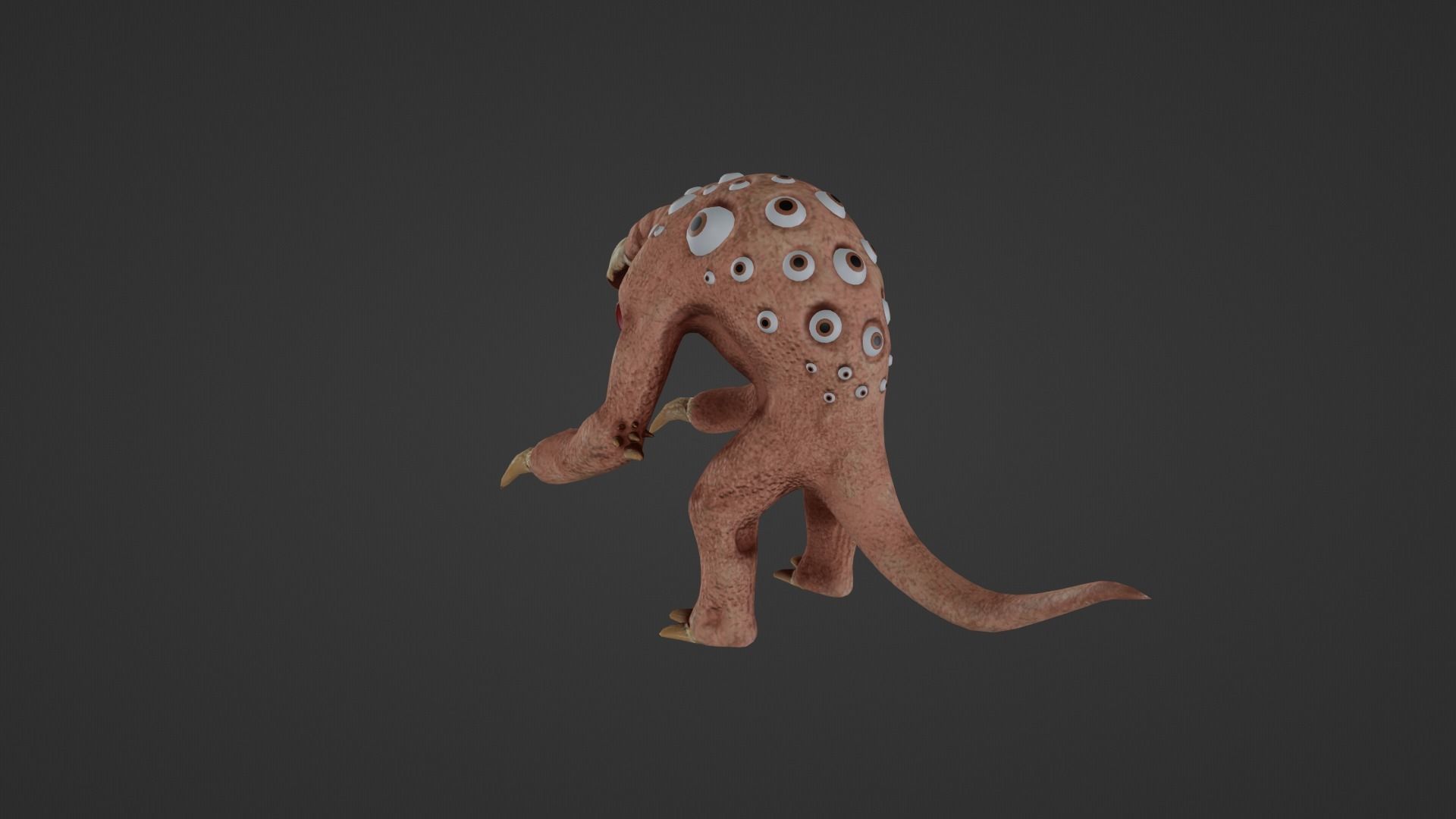 Mutant - Character Low-poly 3D model_11