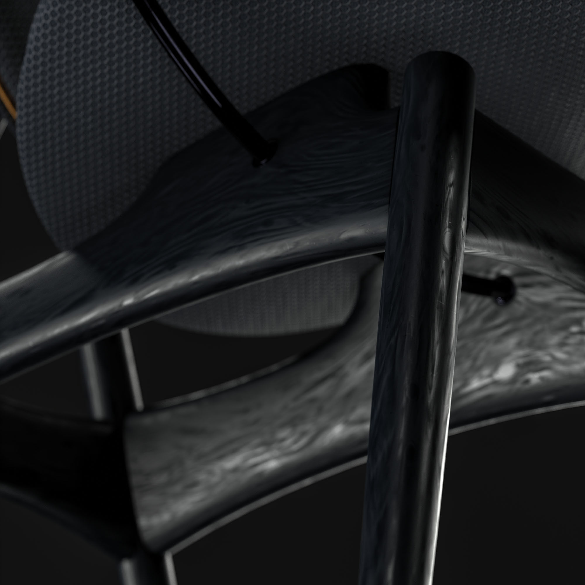 Overgaard and Dyrman Circle Dining Chair 3D model_35