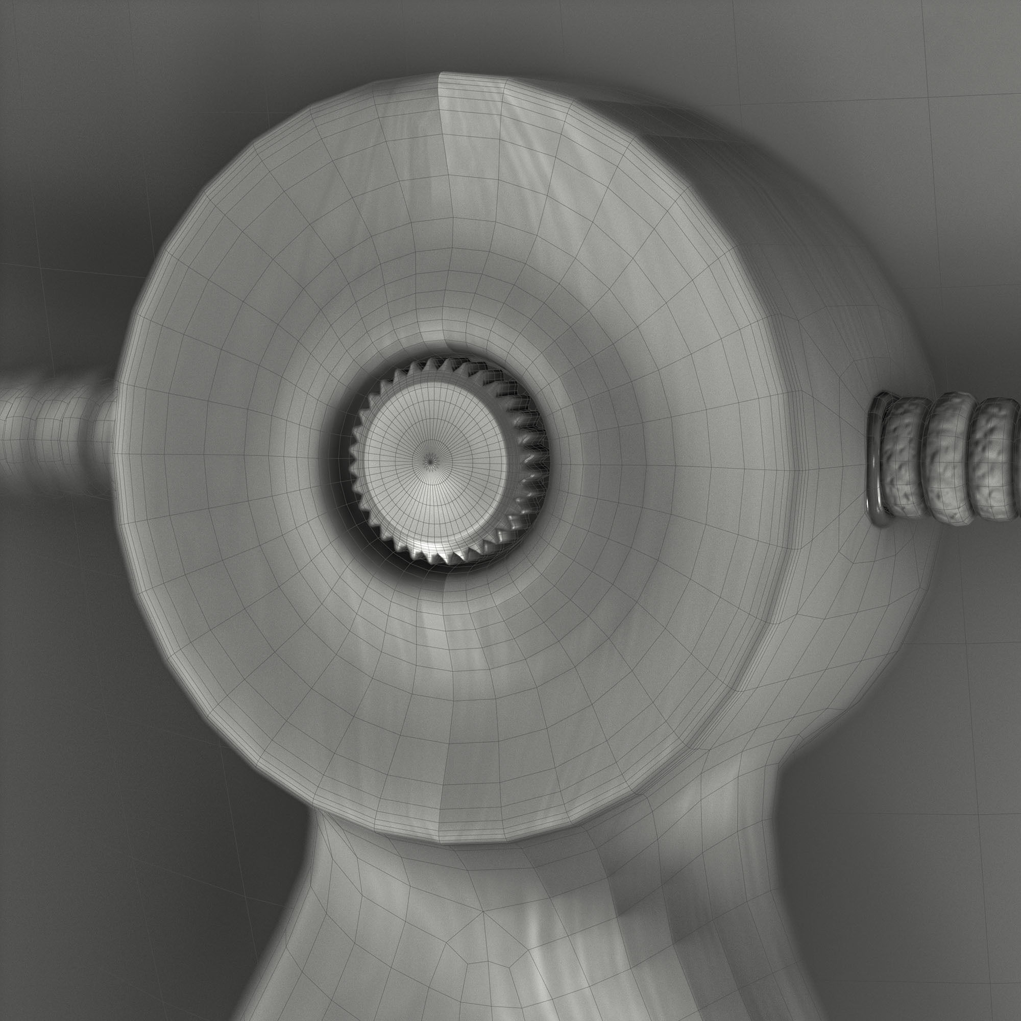 Overgaard and Dyrman Circle Dining Chair 3D model_34