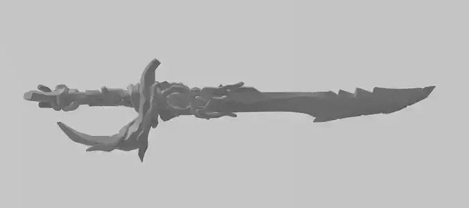 Davy Jones Sword 3D print model