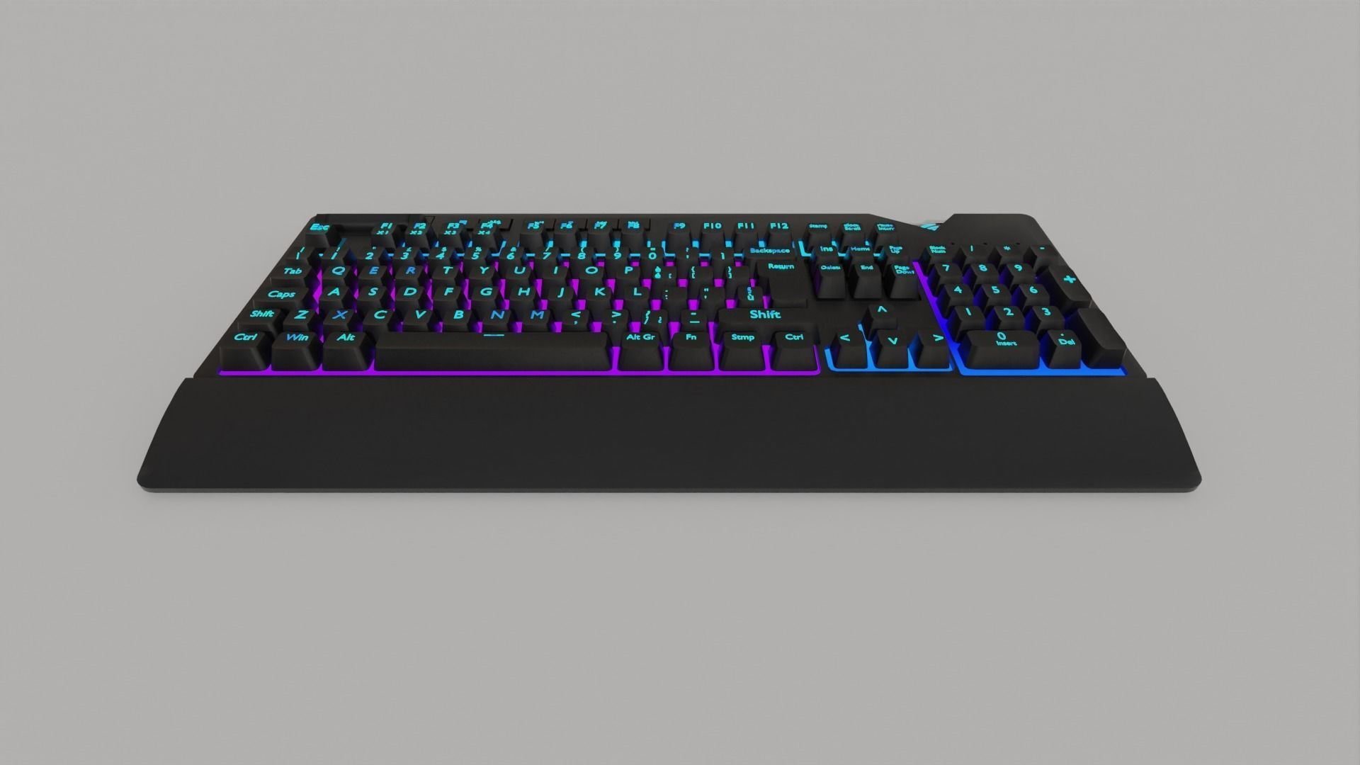 ASUS ROG RGB Gaming Keyboard Gaming Setups  3D model_29