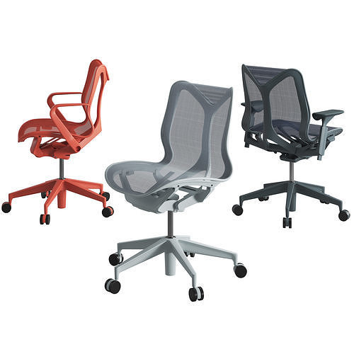 Cosm Chair HermanMiller 3D model 2