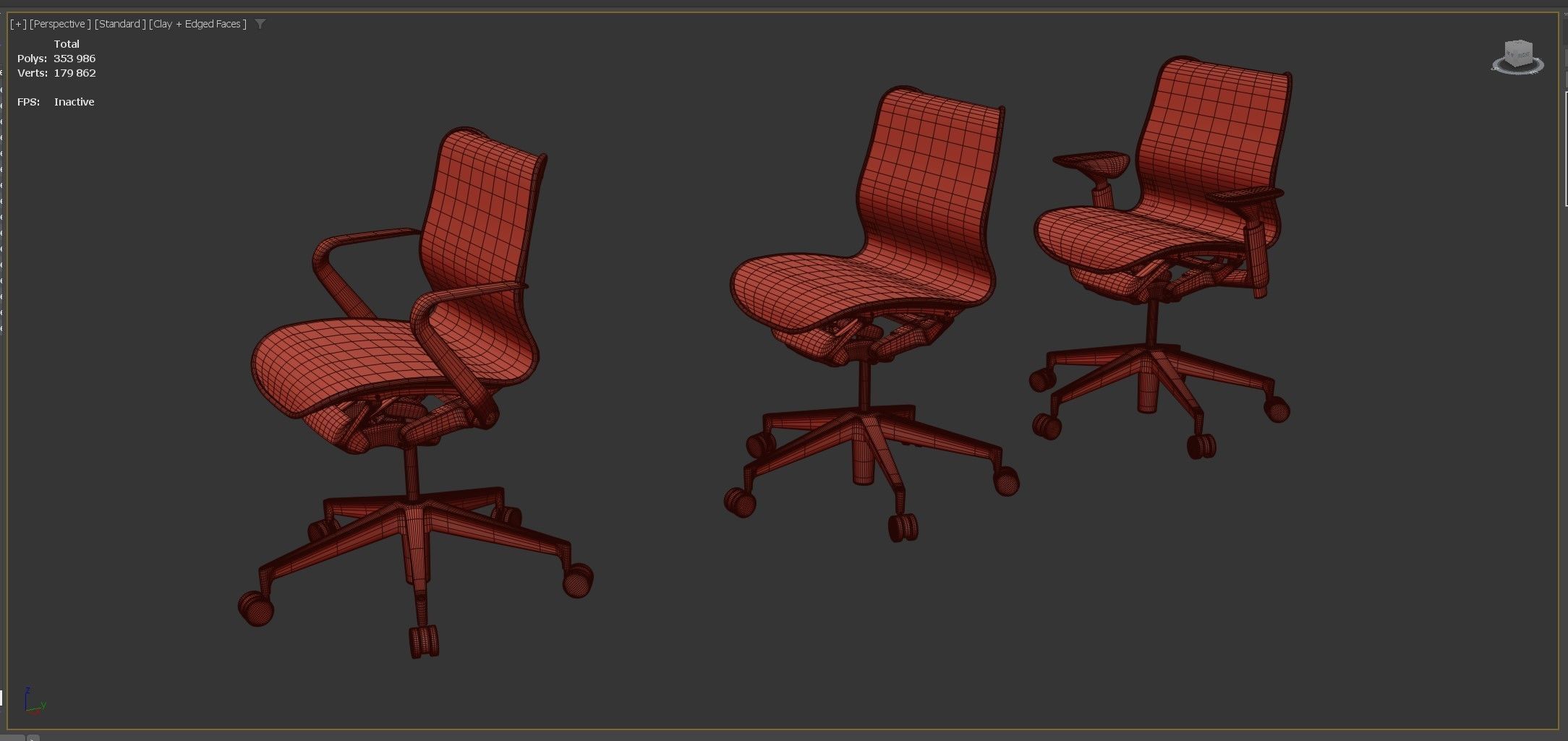 Cosm Chair HermanMiller 3D model_9