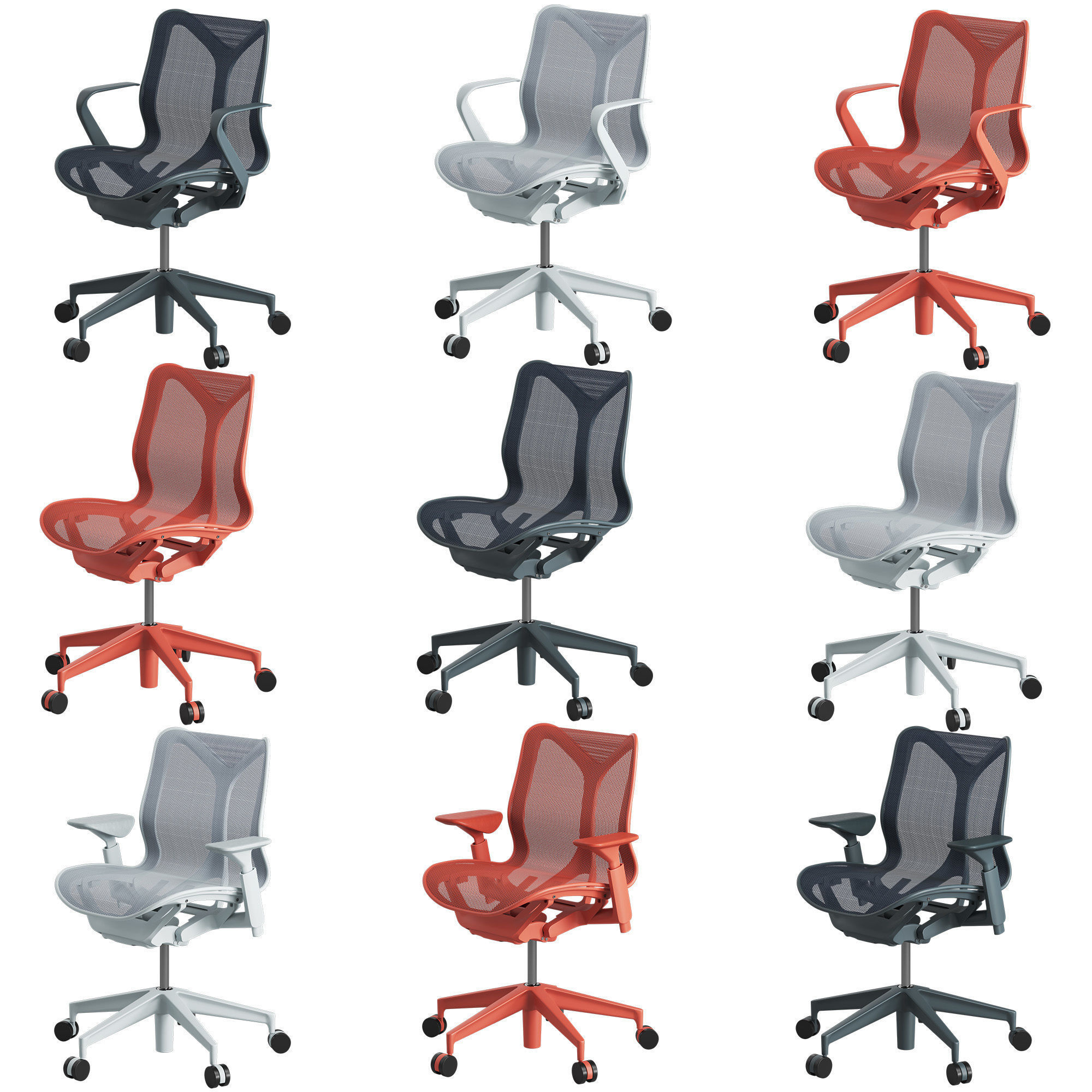 Cosm Chair HermanMiller 3D model_6