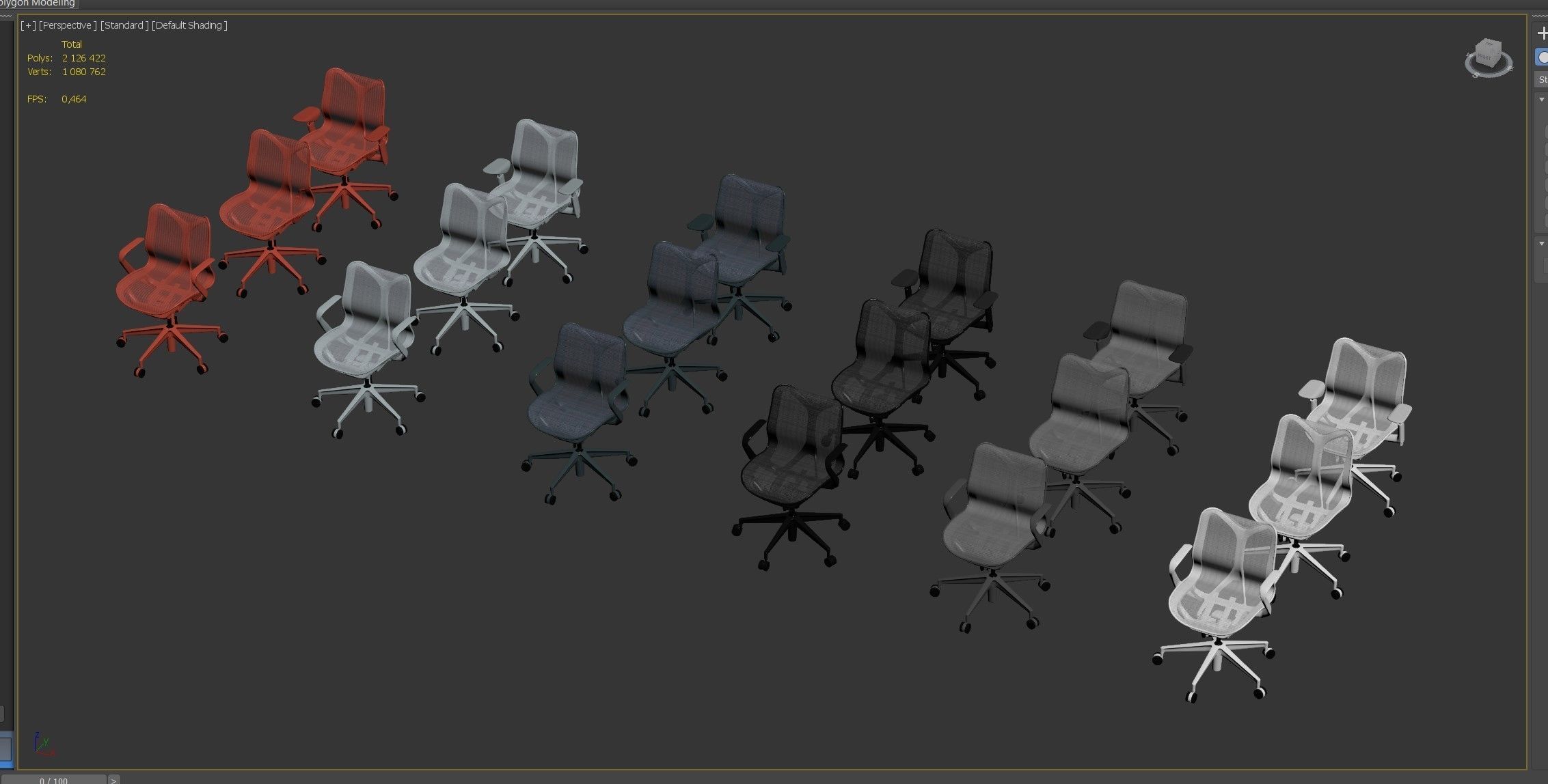 Cosm Chair HermanMiller 3D model_7