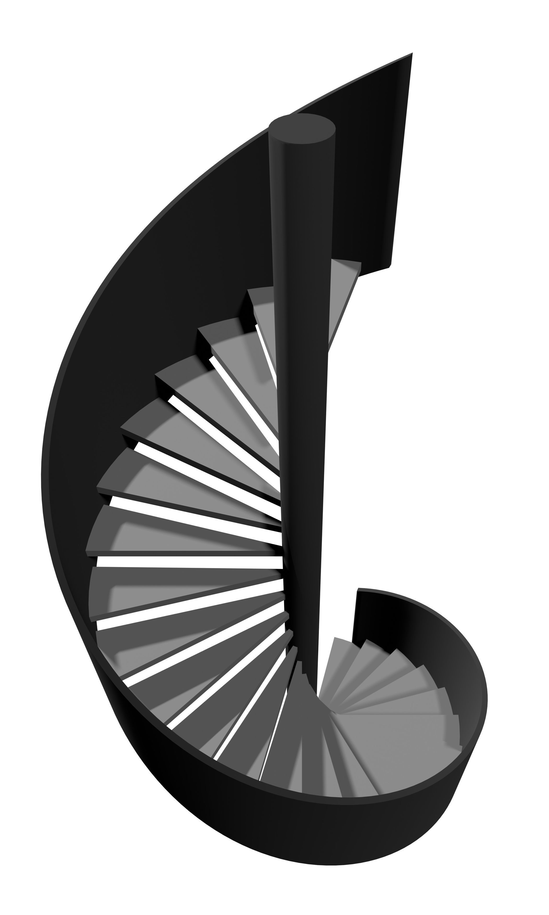 Spiral stair 2023-0004 3D model_4