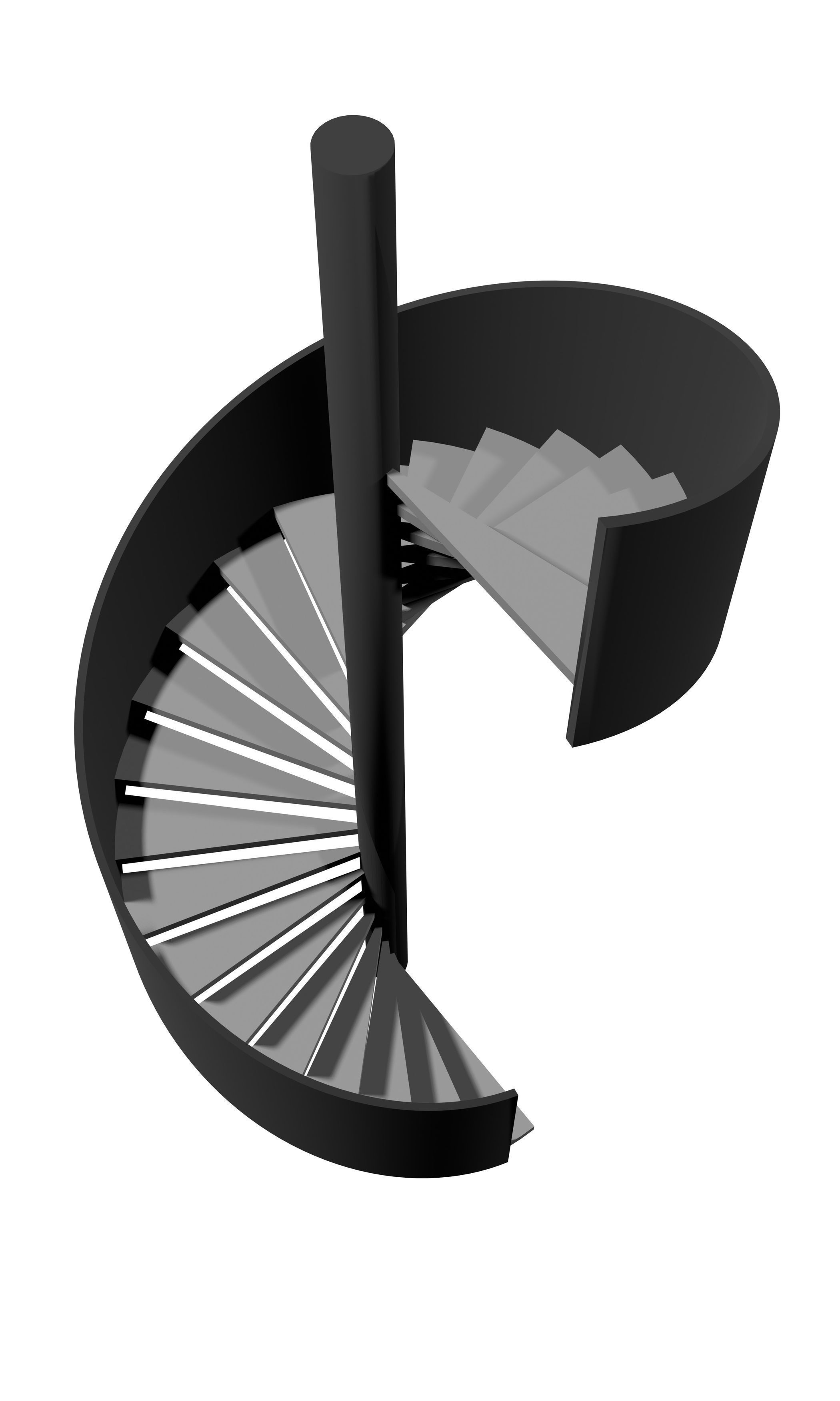 Spiral stair 2023-0004 3D model_2