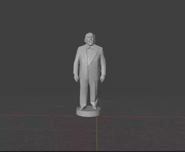 Luciano Pavarotti 3D print model