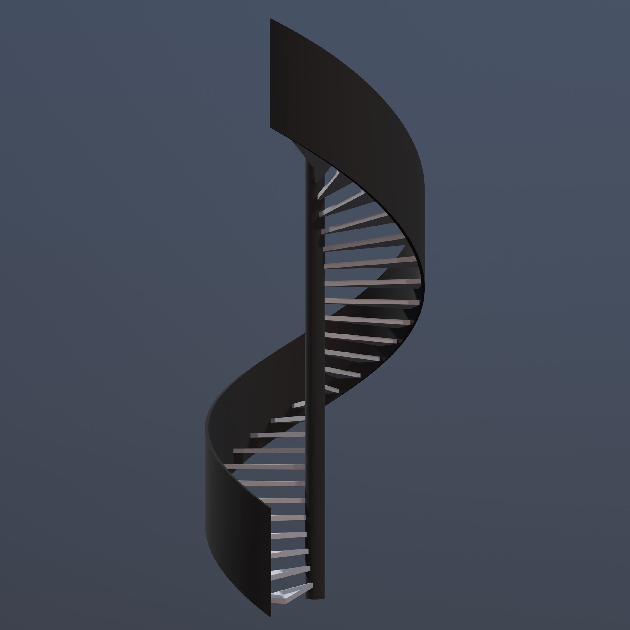 Spiral stair 2023-0005 3D model_3