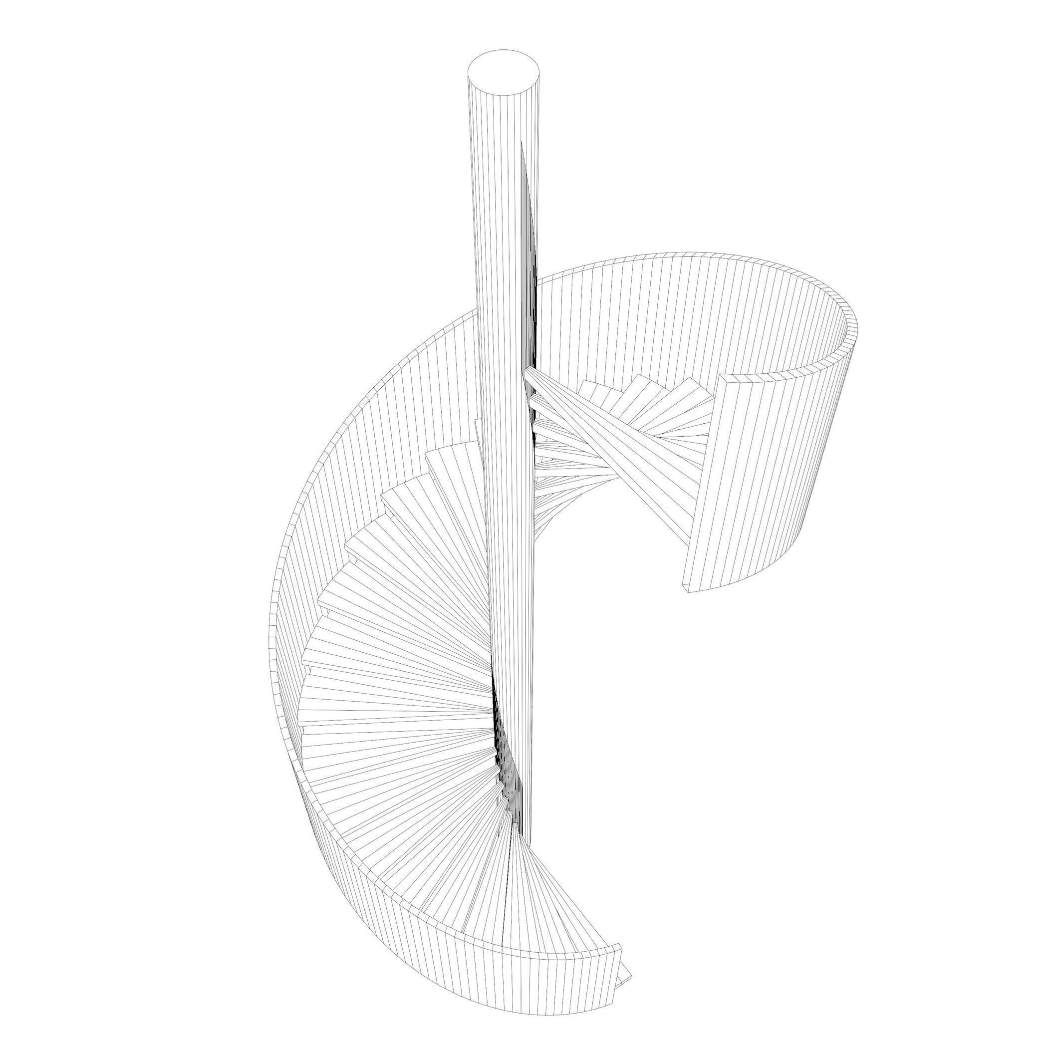 Spiral stair 2023-0005 3D model_7