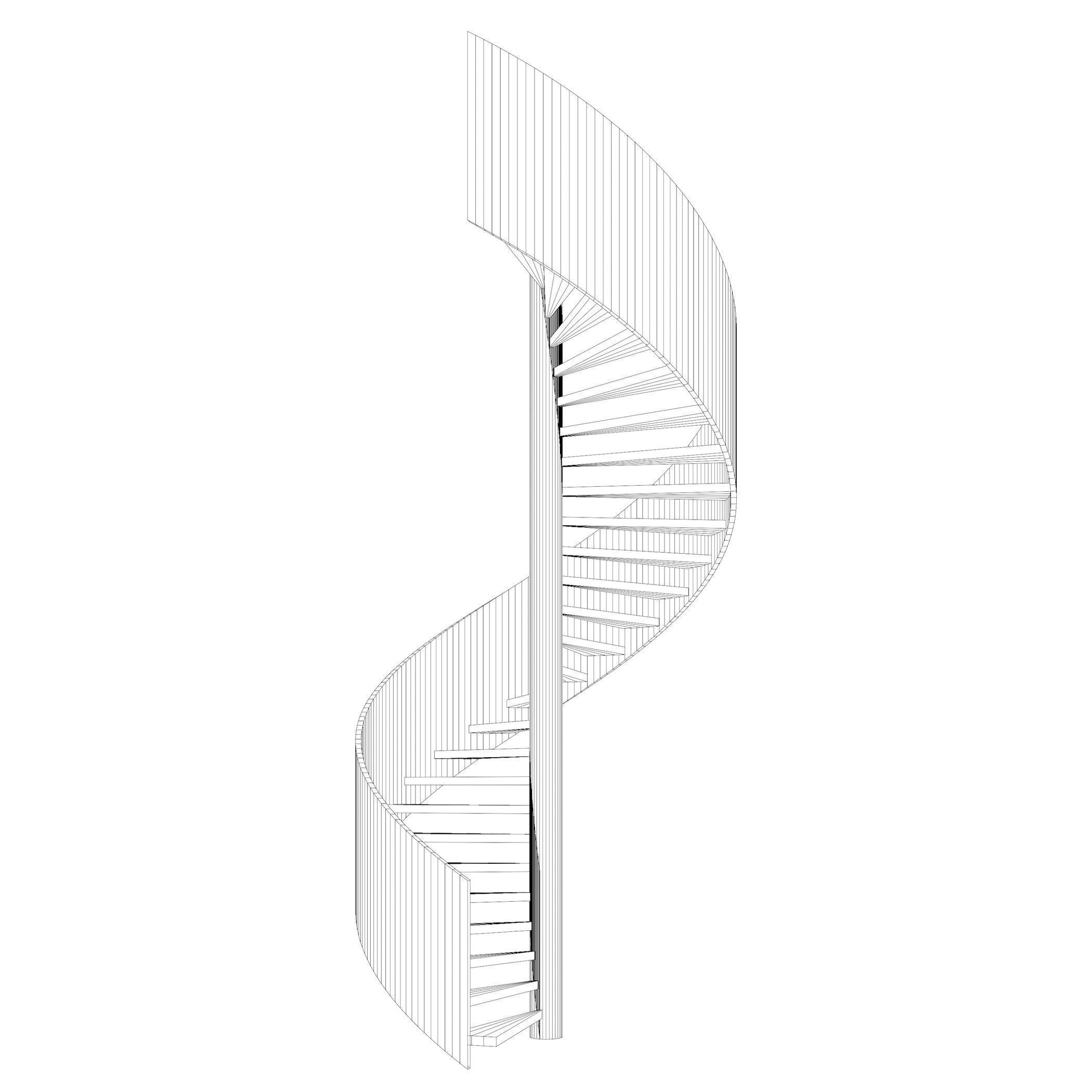 Spiral stair 2023-0005 3D model_8