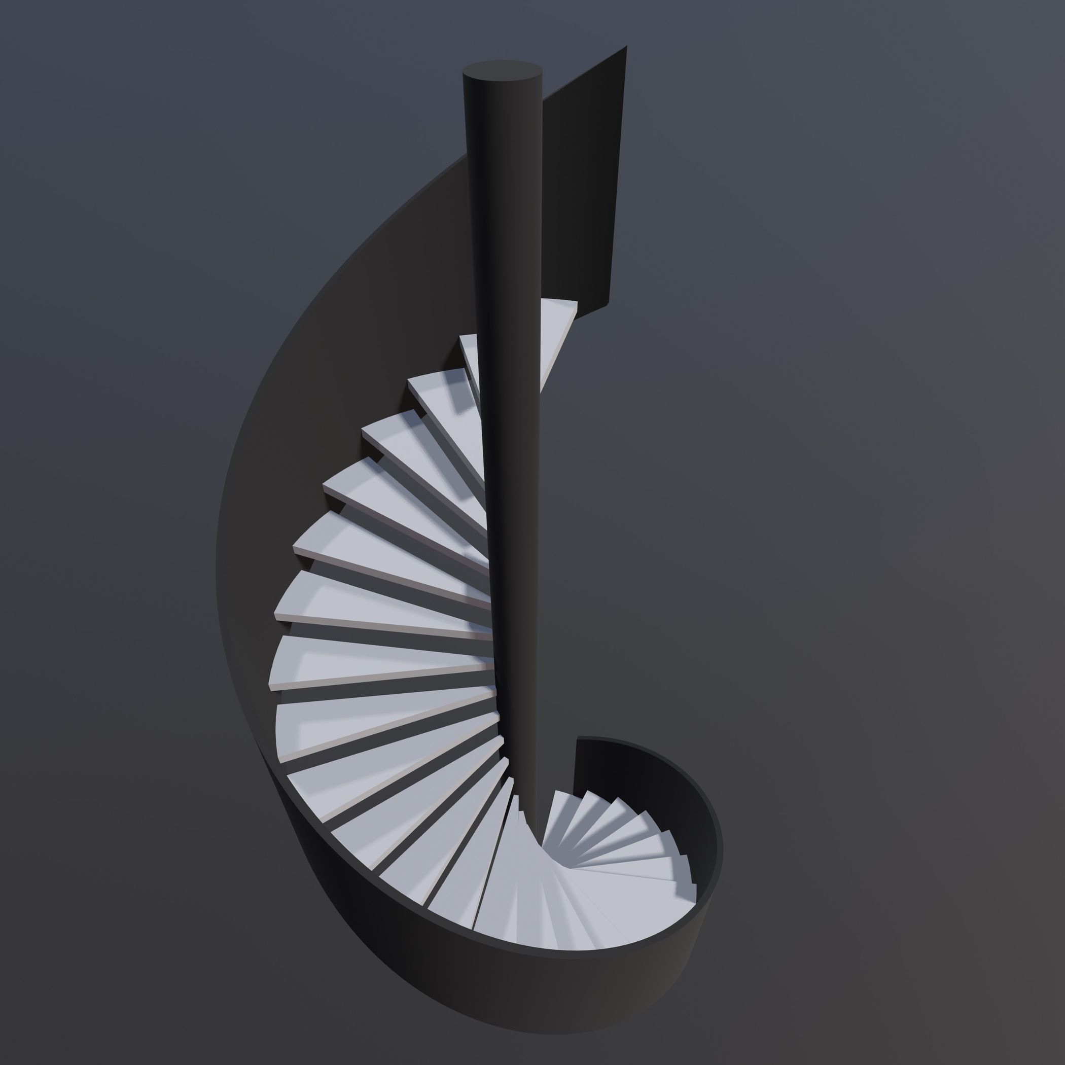 Spiral stair 2023-0005 3D model_4