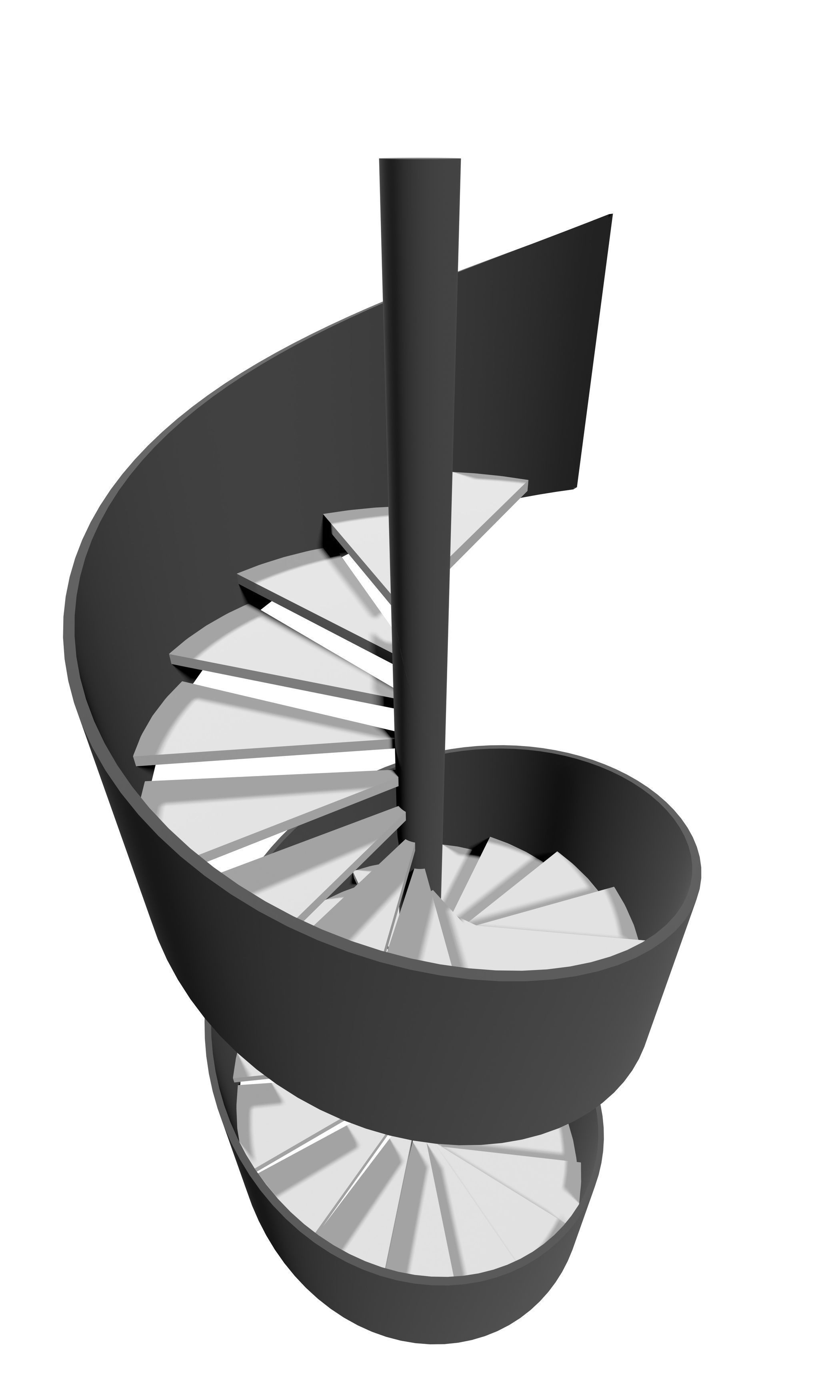 Spiral stair 2023-0006 3D model_4