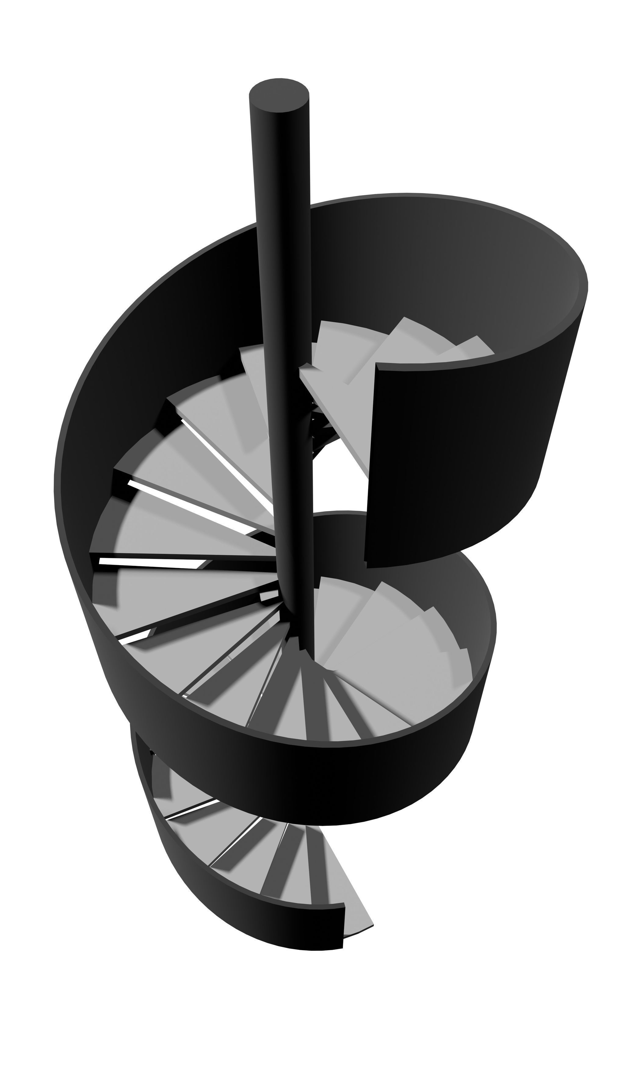 Spiral stair 2023-0006 3D model_2