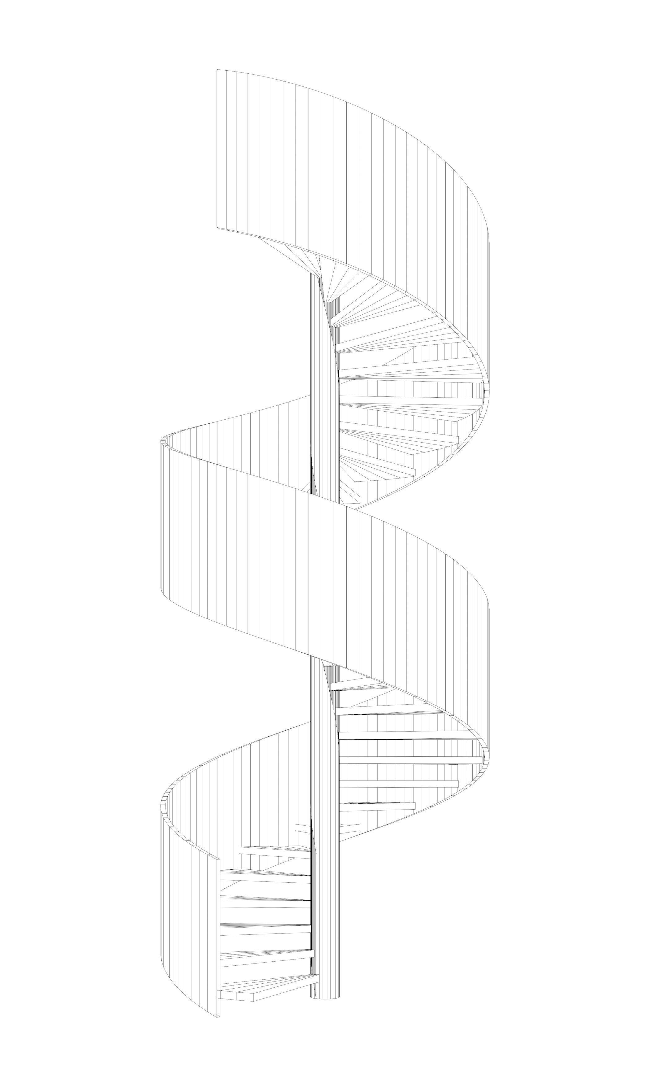 Spiral stair 2023-0006 3D model_8