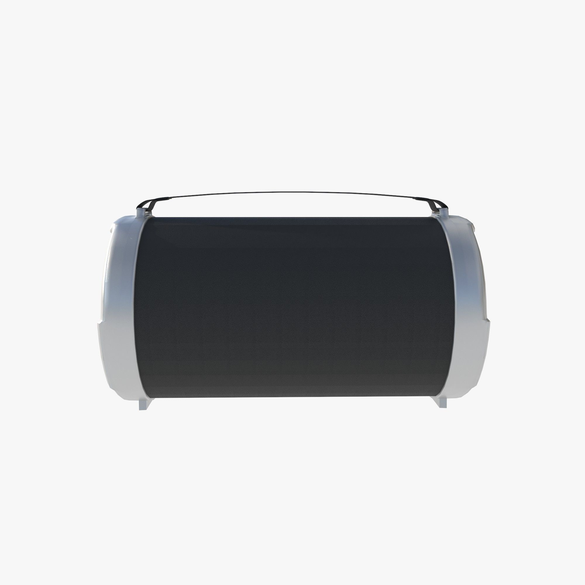 boombox Low-poly 3D model_3