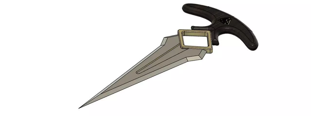 Loki Odinsons Push Dagger 3D print model_0