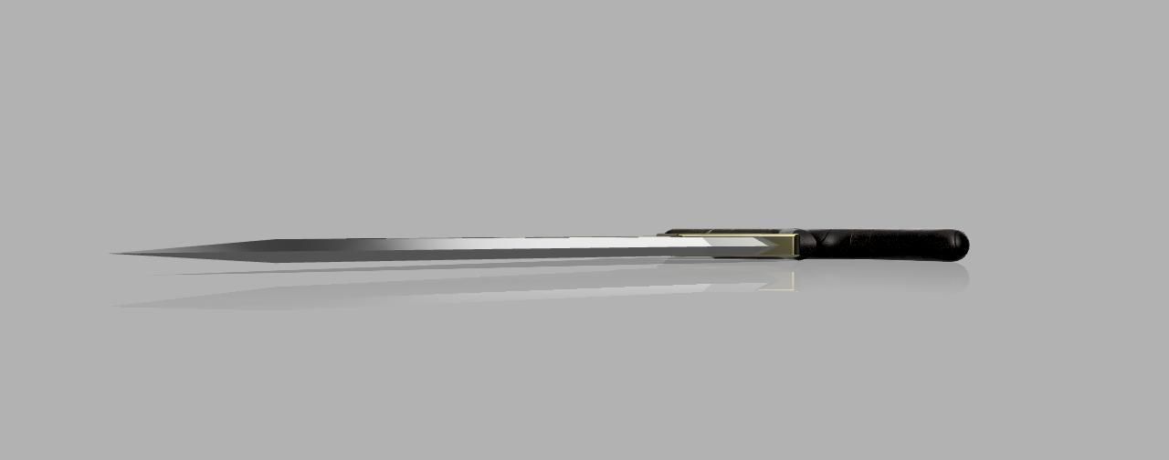 Loki Odinsons Push Dagger 3D print model_6