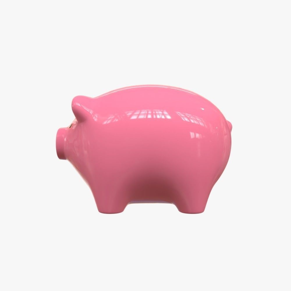 Piggy Bank 3D model_1