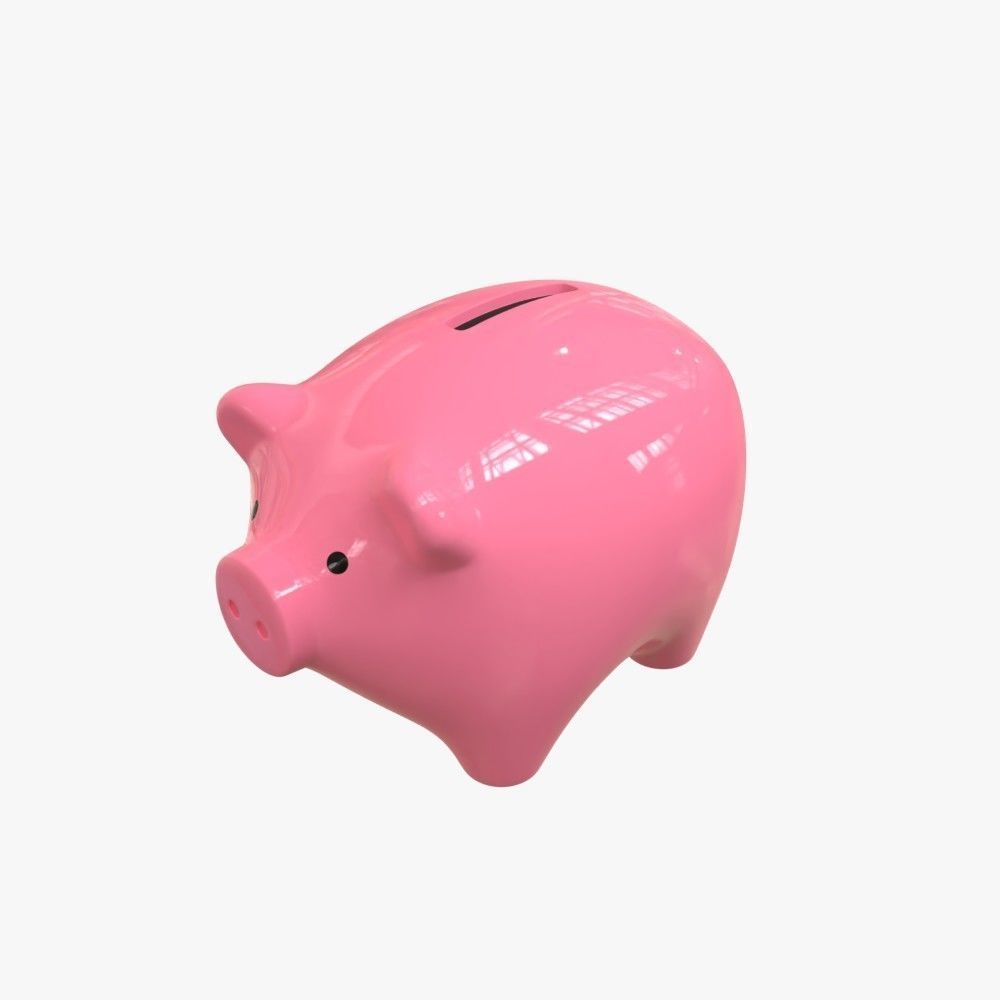 Piggy Bank 3D model_5