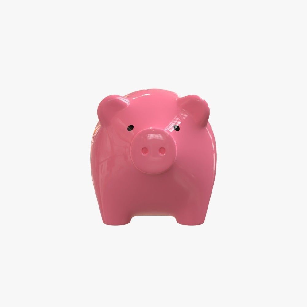 Piggy Bank 3D model_3