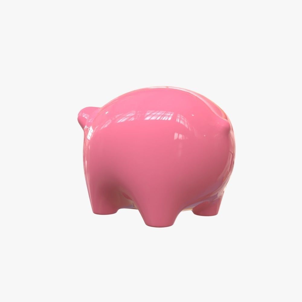 Piggy Bank 3D model_2