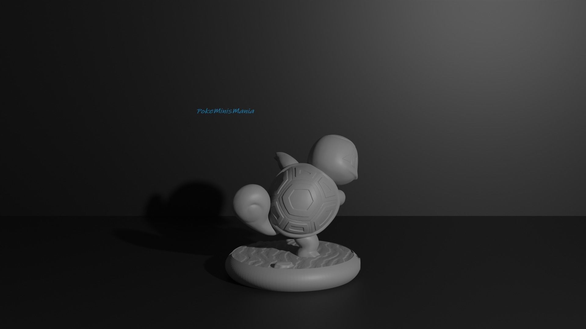Clone Squirtle Wartortle and Blastoise 3D print model 3D print model_16
