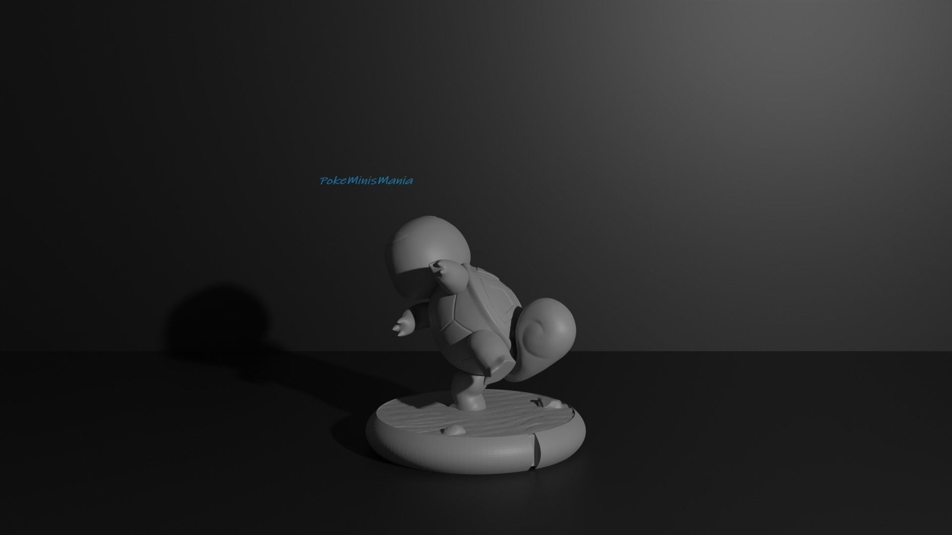 Clone Squirtle Wartortle and Blastoise 3D print model 3D print model_17