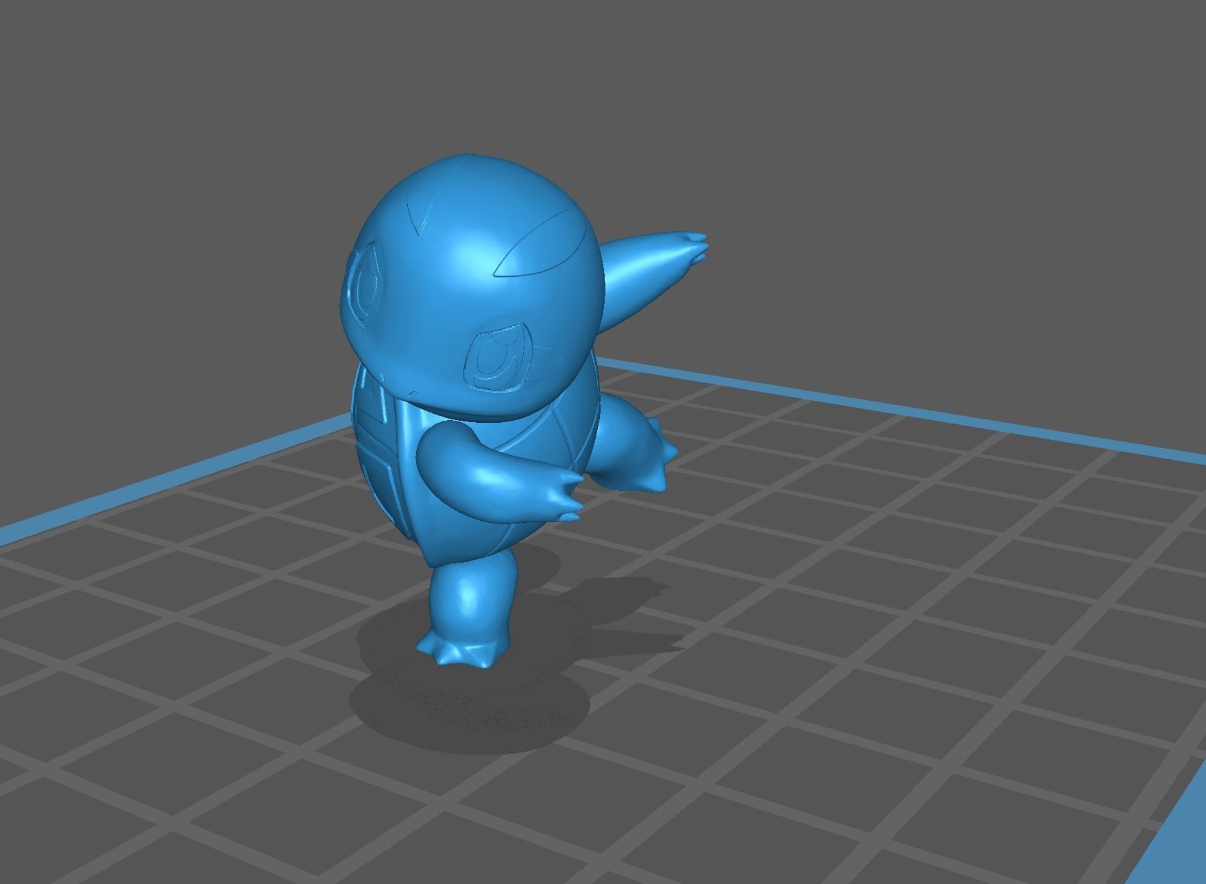 Clone Squirtle Wartortle and Blastoise 3D print model 3D print model_31