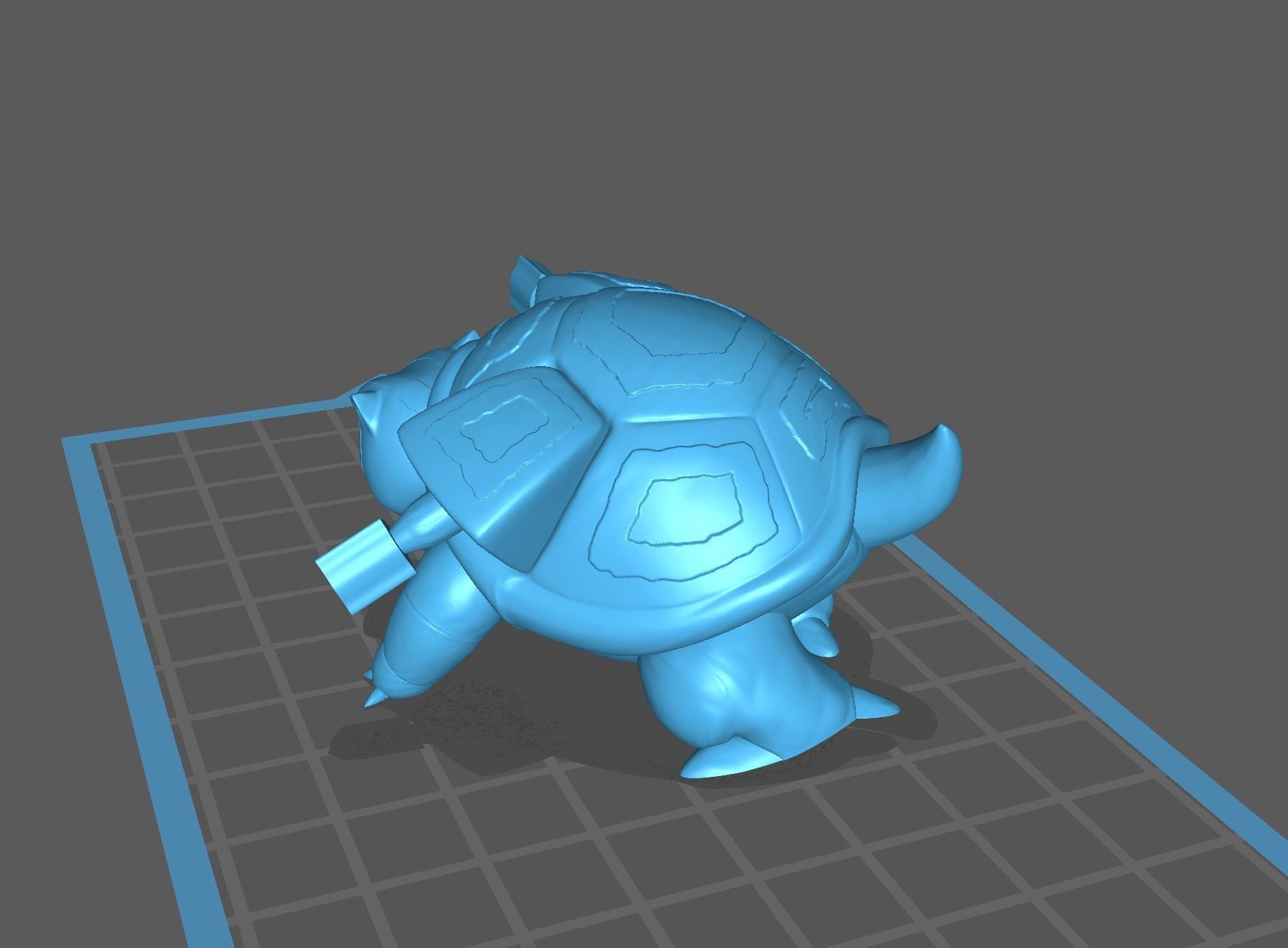 Clone Squirtle Wartortle and Blastoise 3D print model 3D print model_48