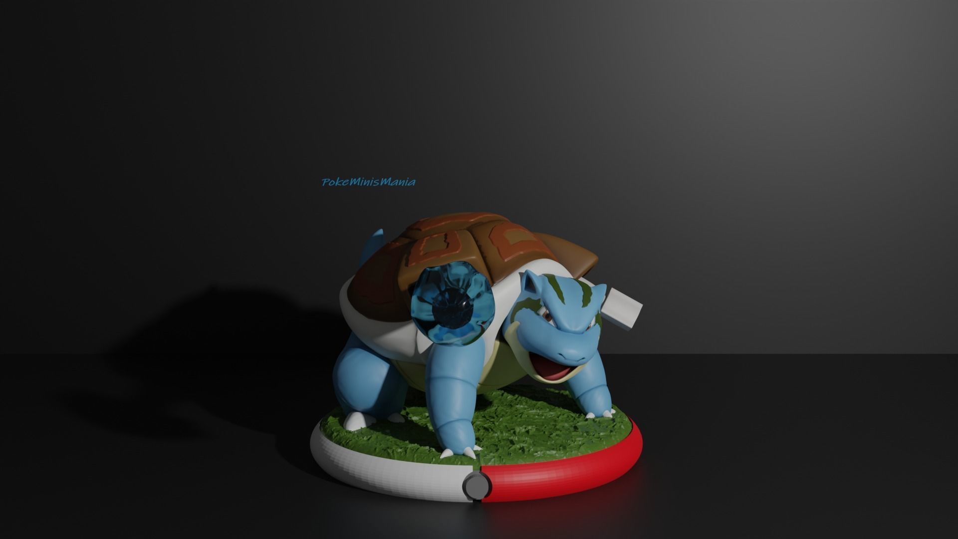 Clone Squirtle Wartortle and Blastoise 3D print model 3D print model_9