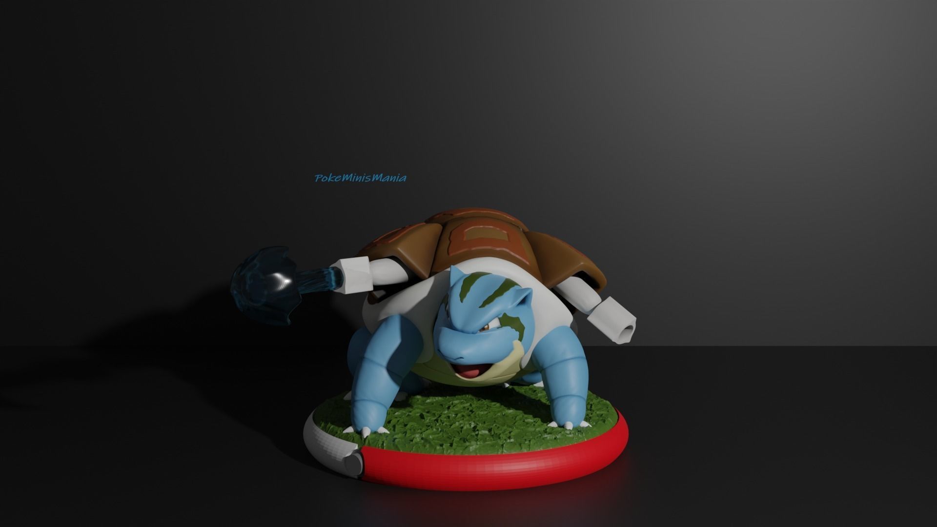 Clone Squirtle Wartortle and Blastoise 3D print model 3D print model_10