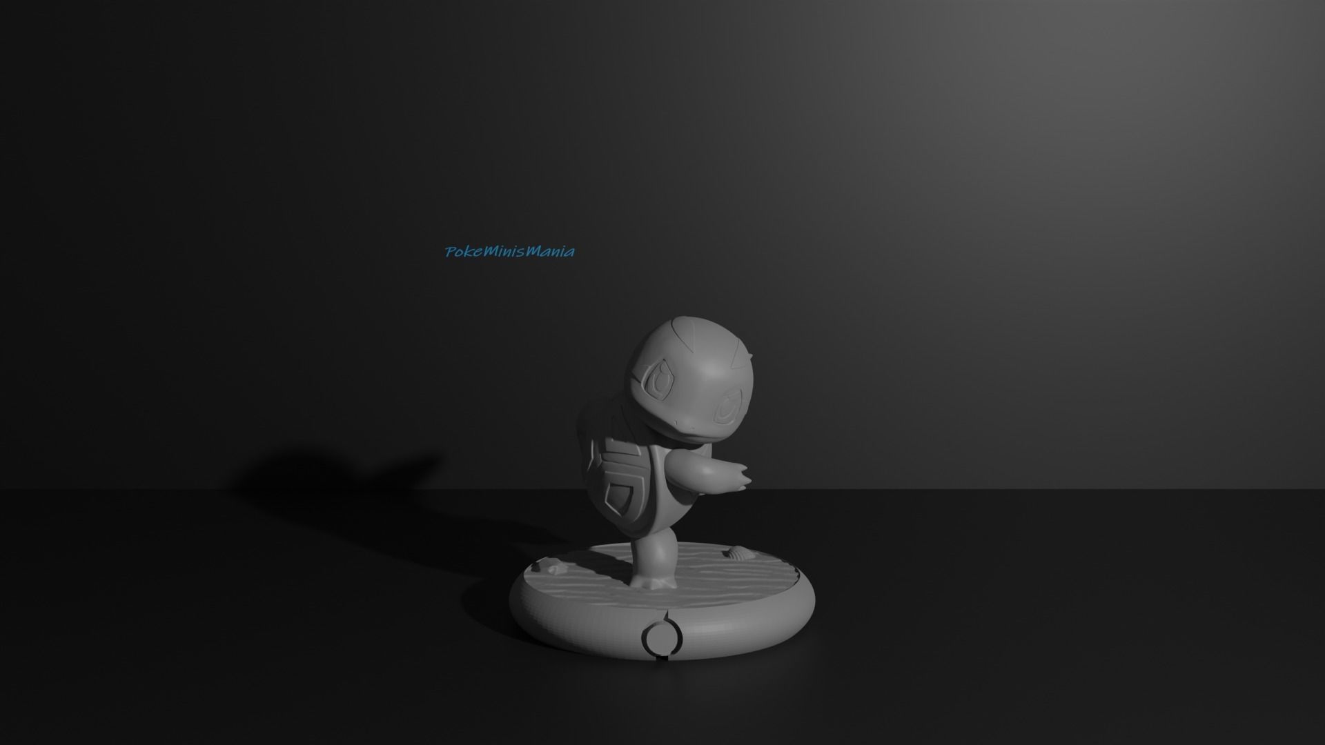 Clone Squirtle Wartortle and Blastoise 3D print model 3D print model_14
