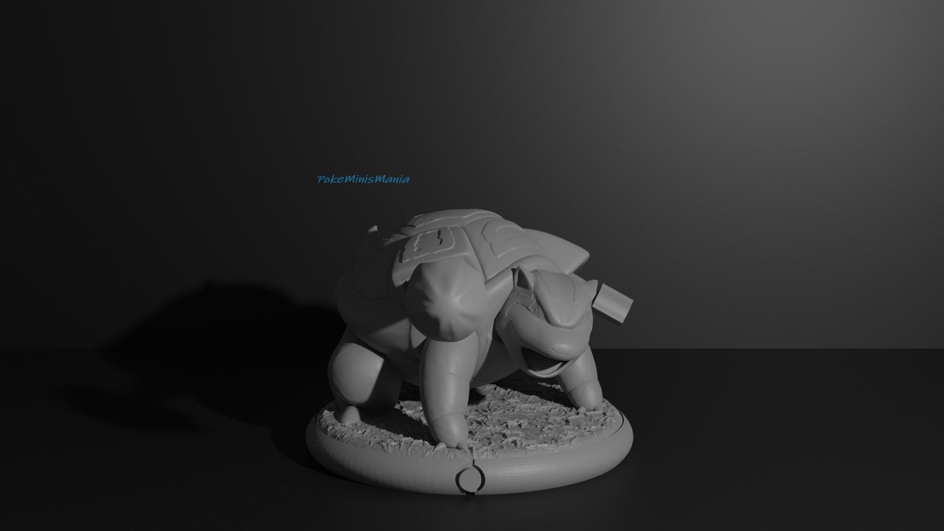Clone Squirtle Wartortle and Blastoise 3D print model 3D print model_22