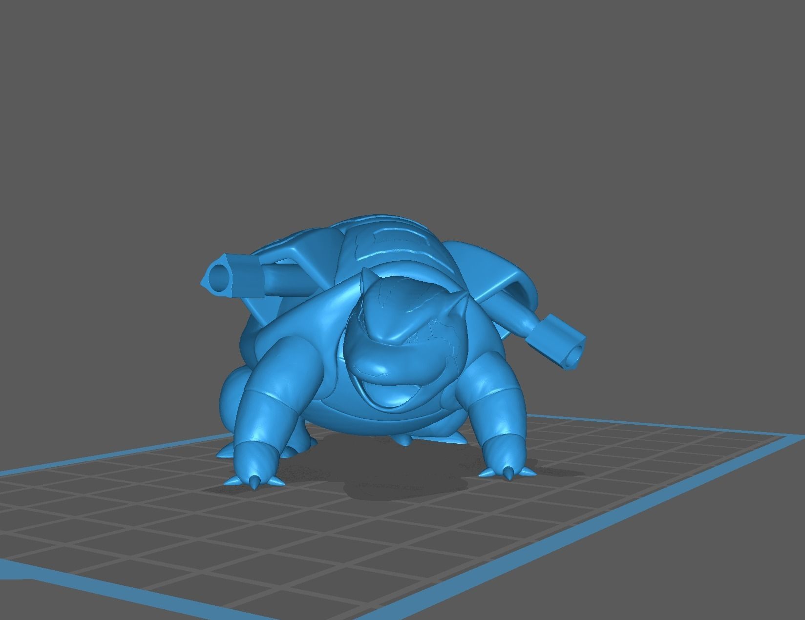 Clone Squirtle Wartortle and Blastoise 3D print model 3D print model_44