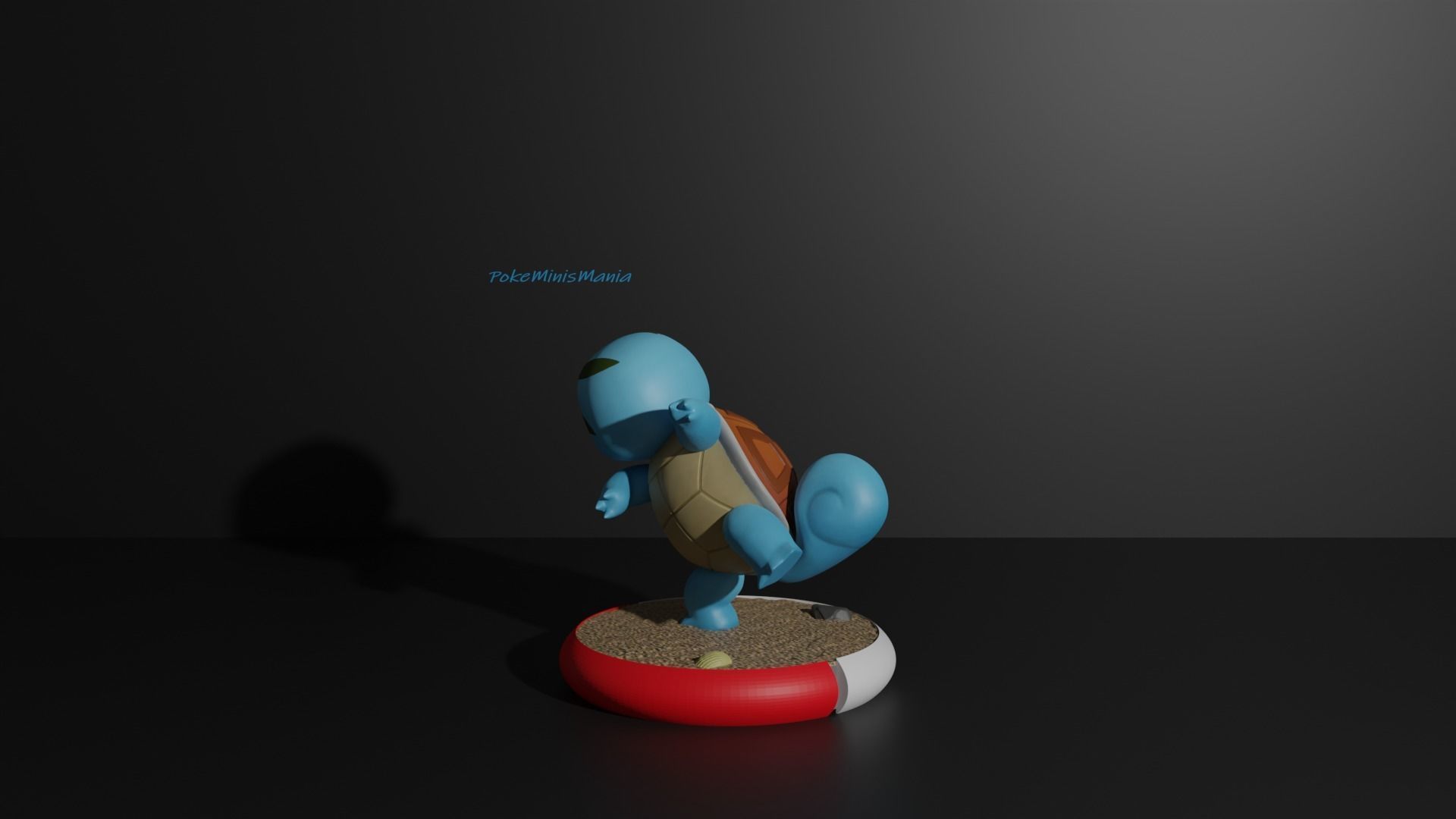 Clone Squirtle Wartortle and Blastoise 3D print model 3D print model_4