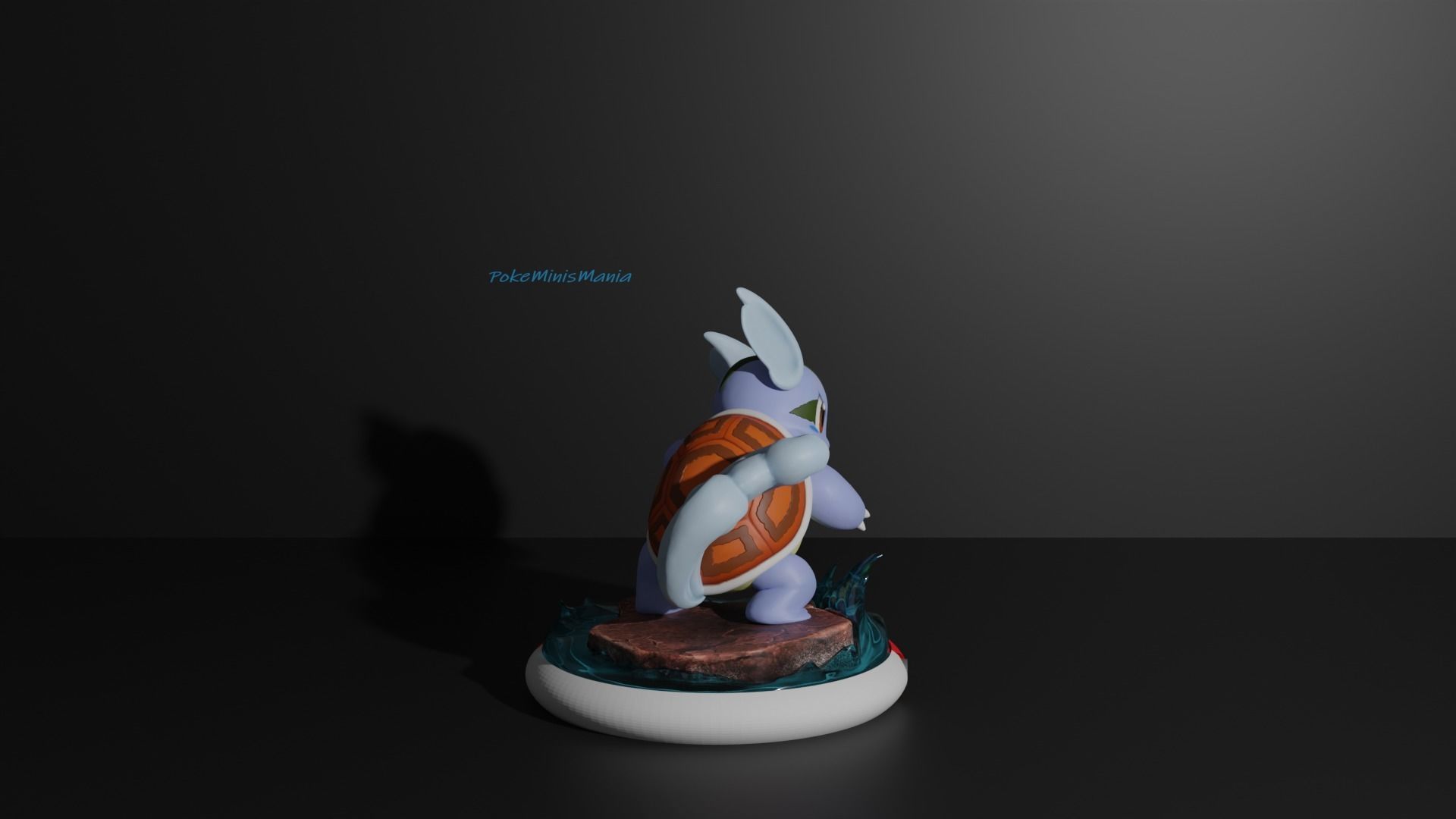 Clone Squirtle Wartortle and Blastoise 3D print model 3D print model_7